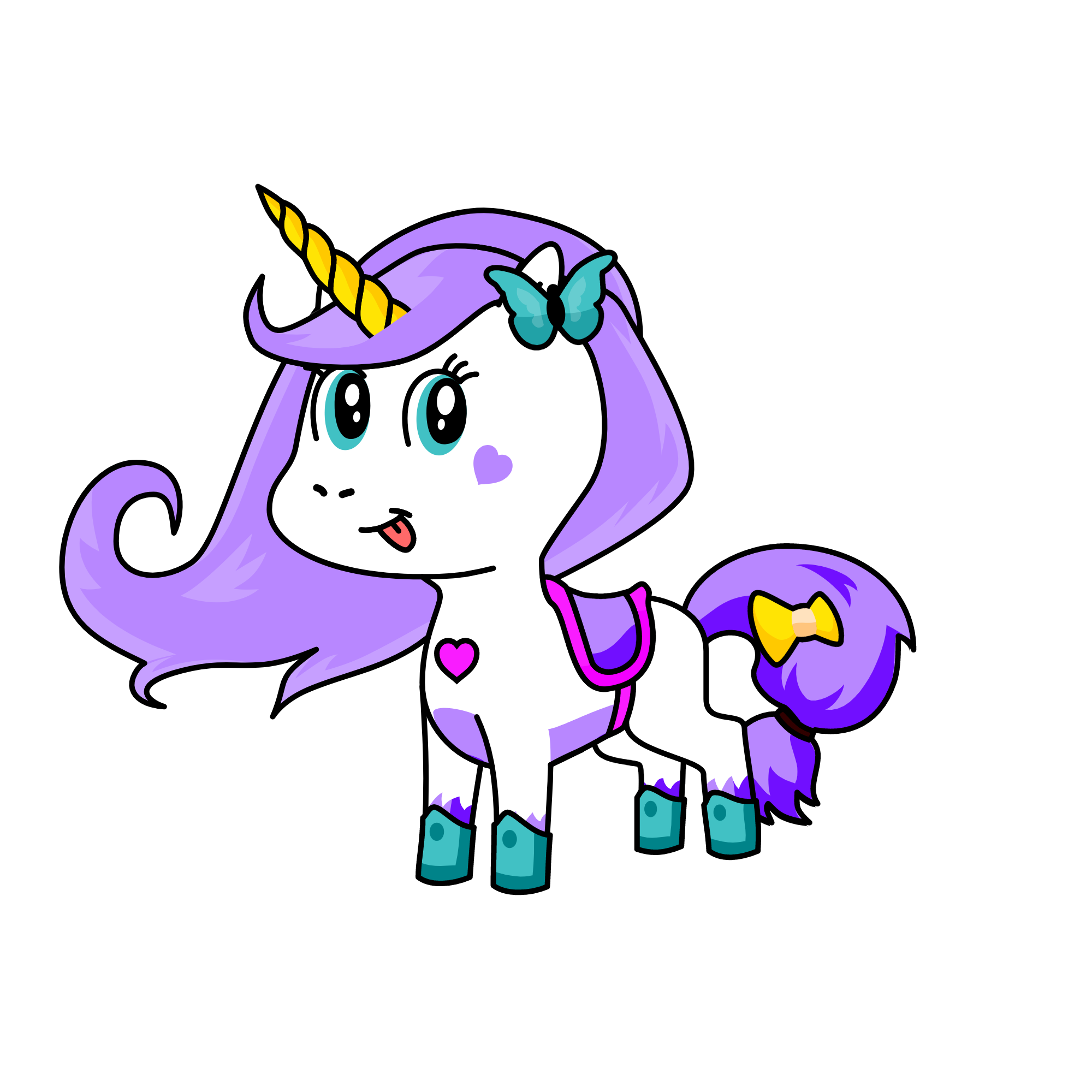 fluffy, the unicorn