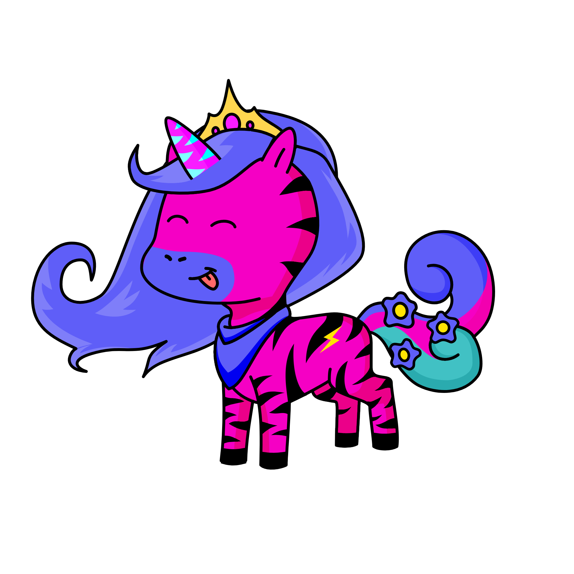 Moon lite, the unicorn