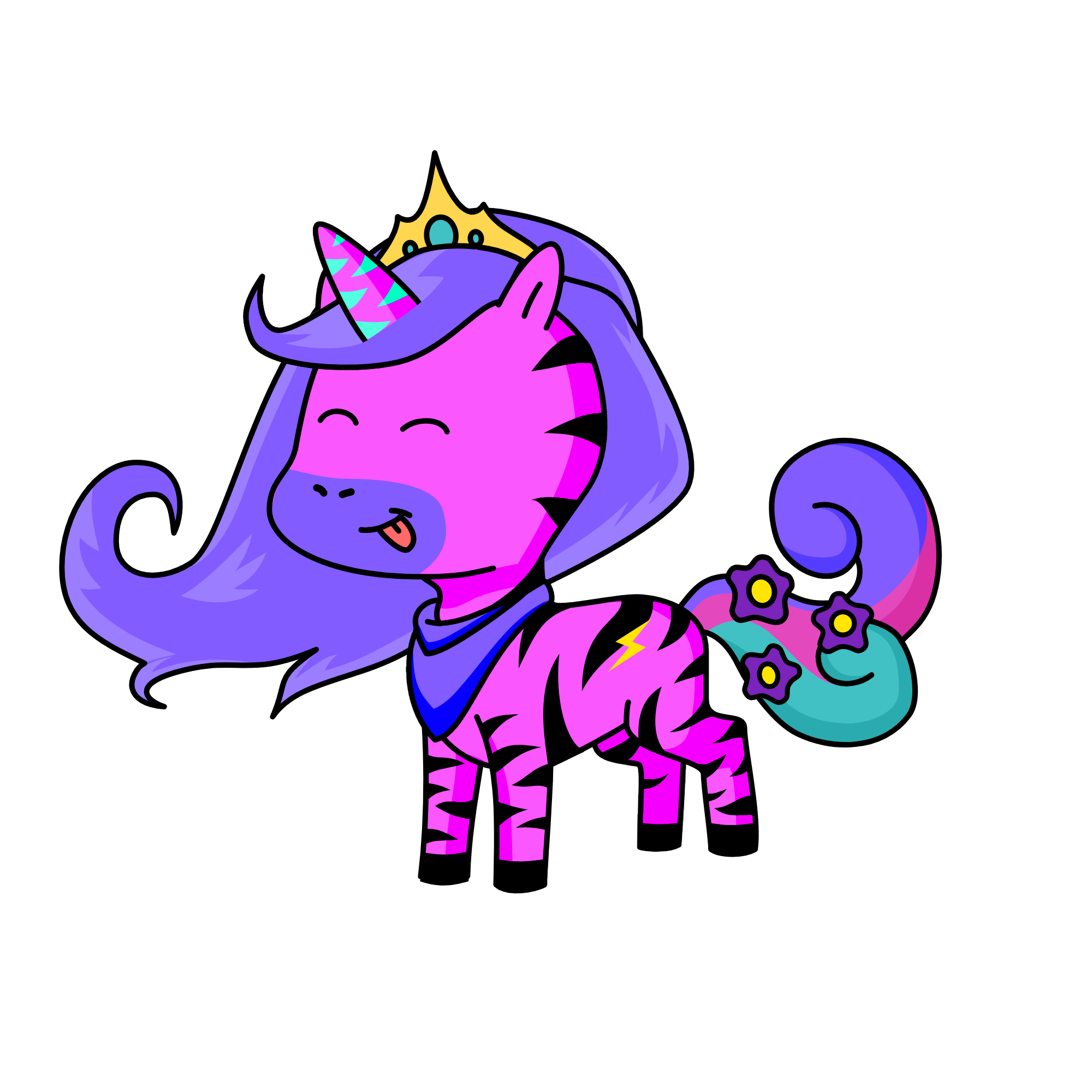 Moon lite, the unicorn