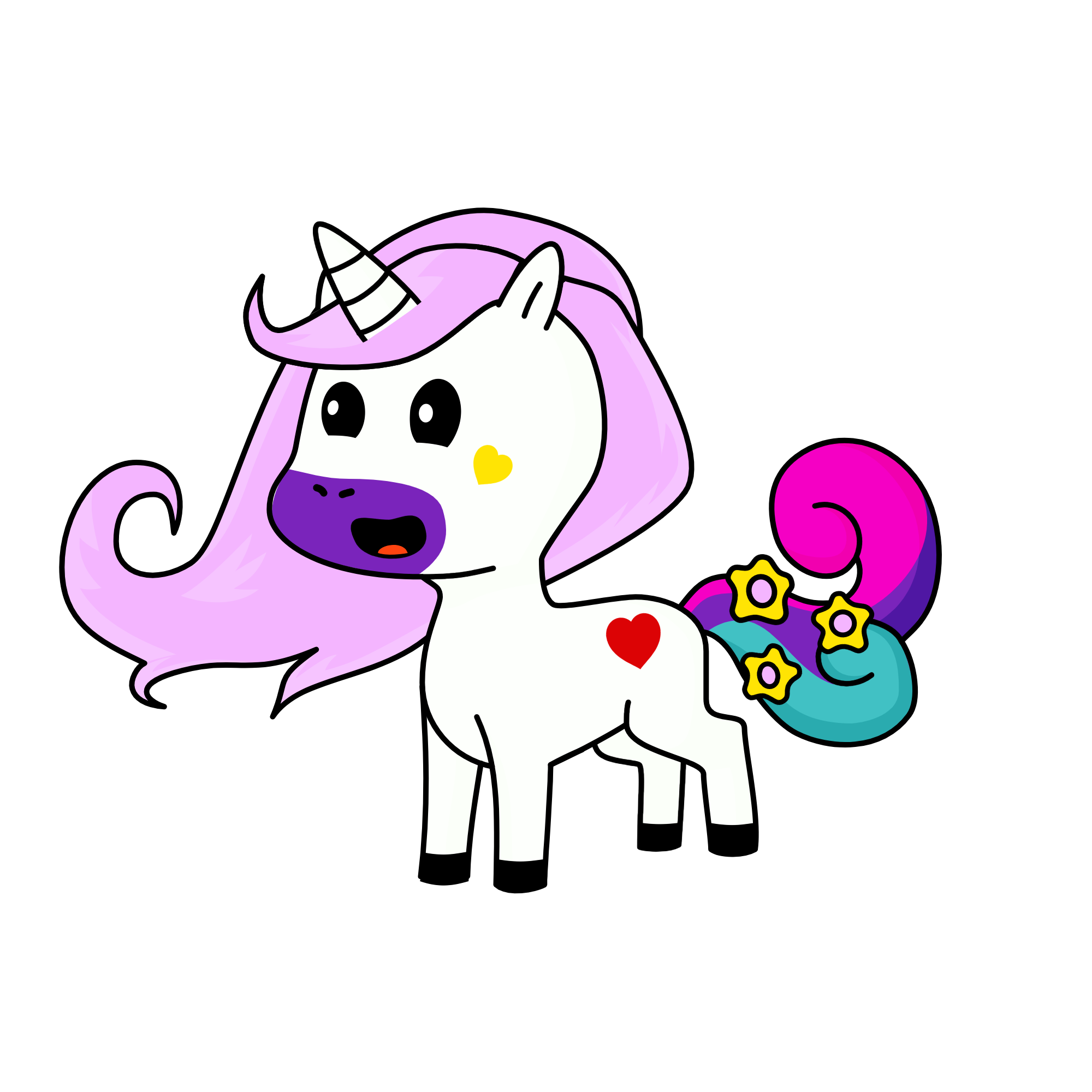 Joy, the unicorn