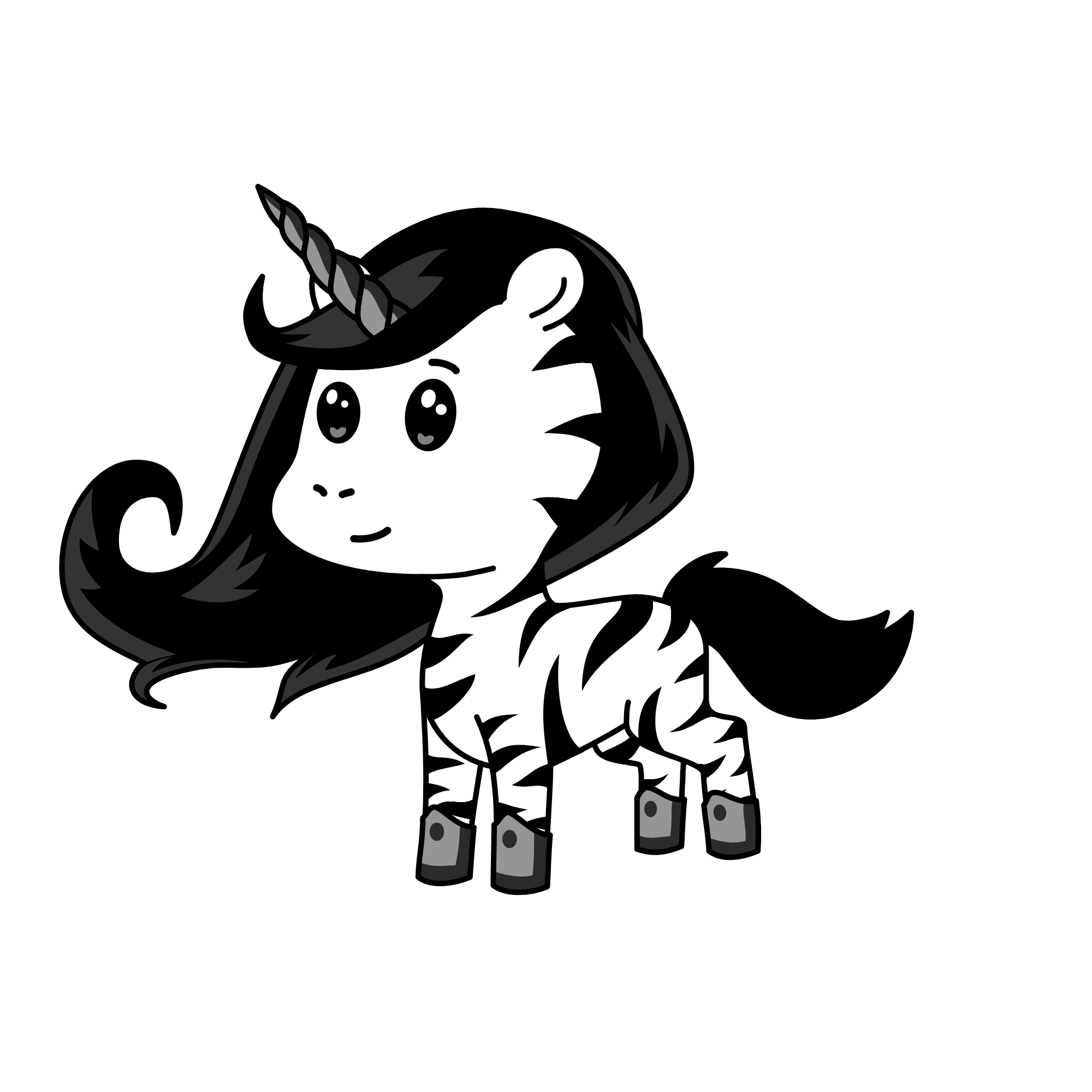 Zizzy, the unicorn