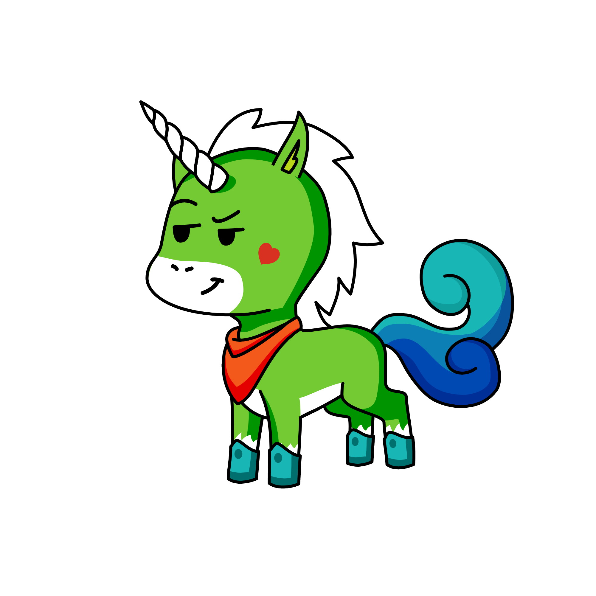 Pickles, the unicorn
