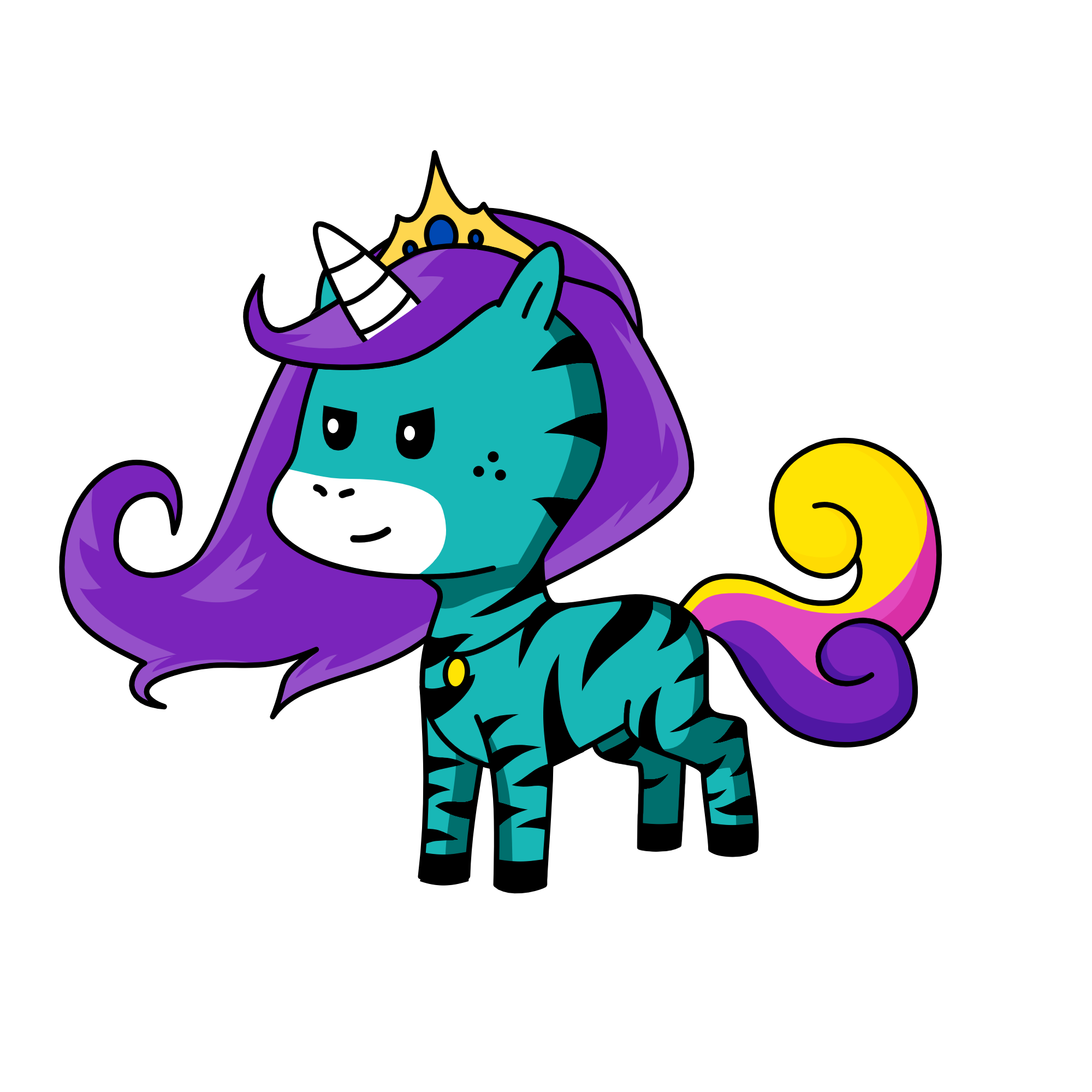 Shadow, the unicorn