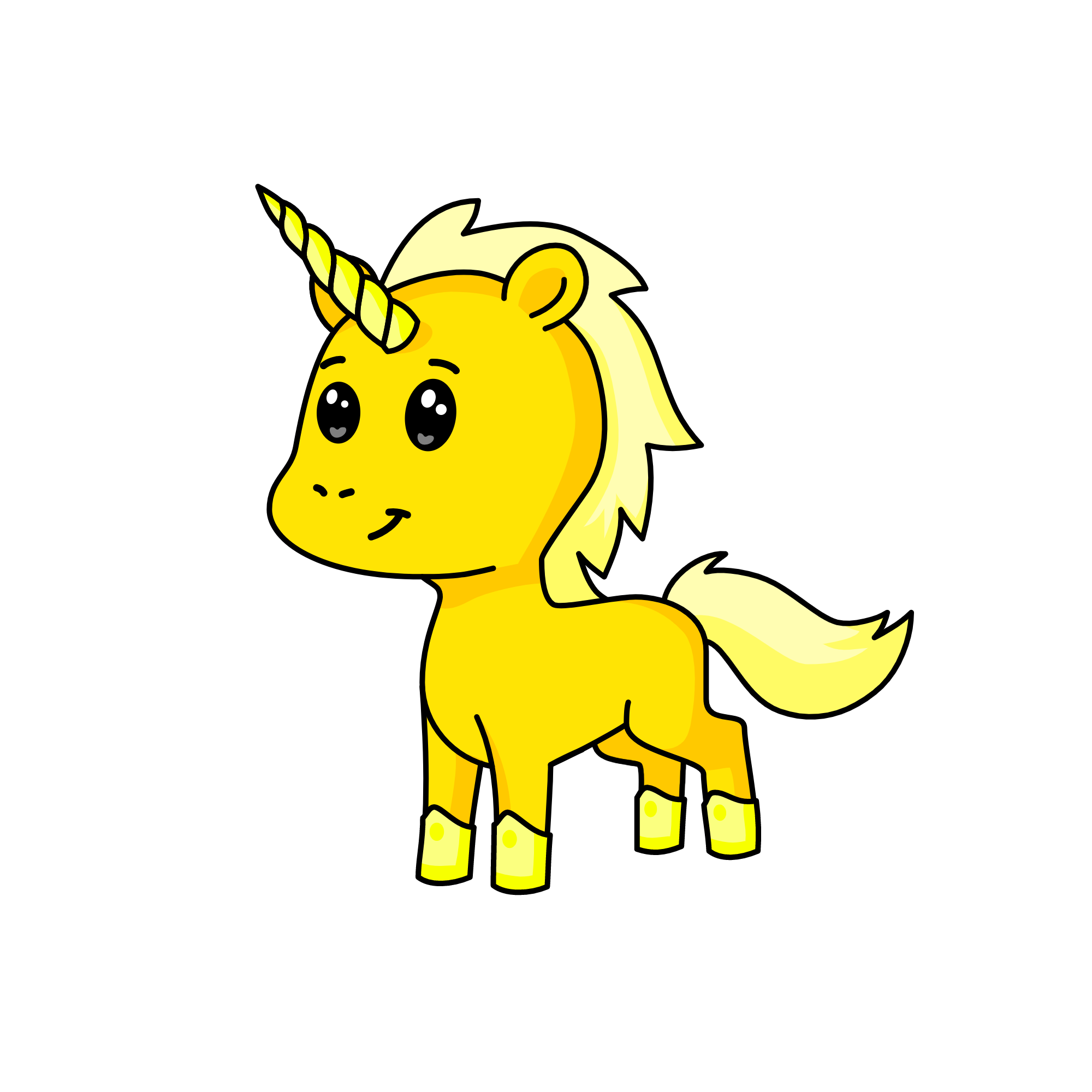 Pony, the unicorn