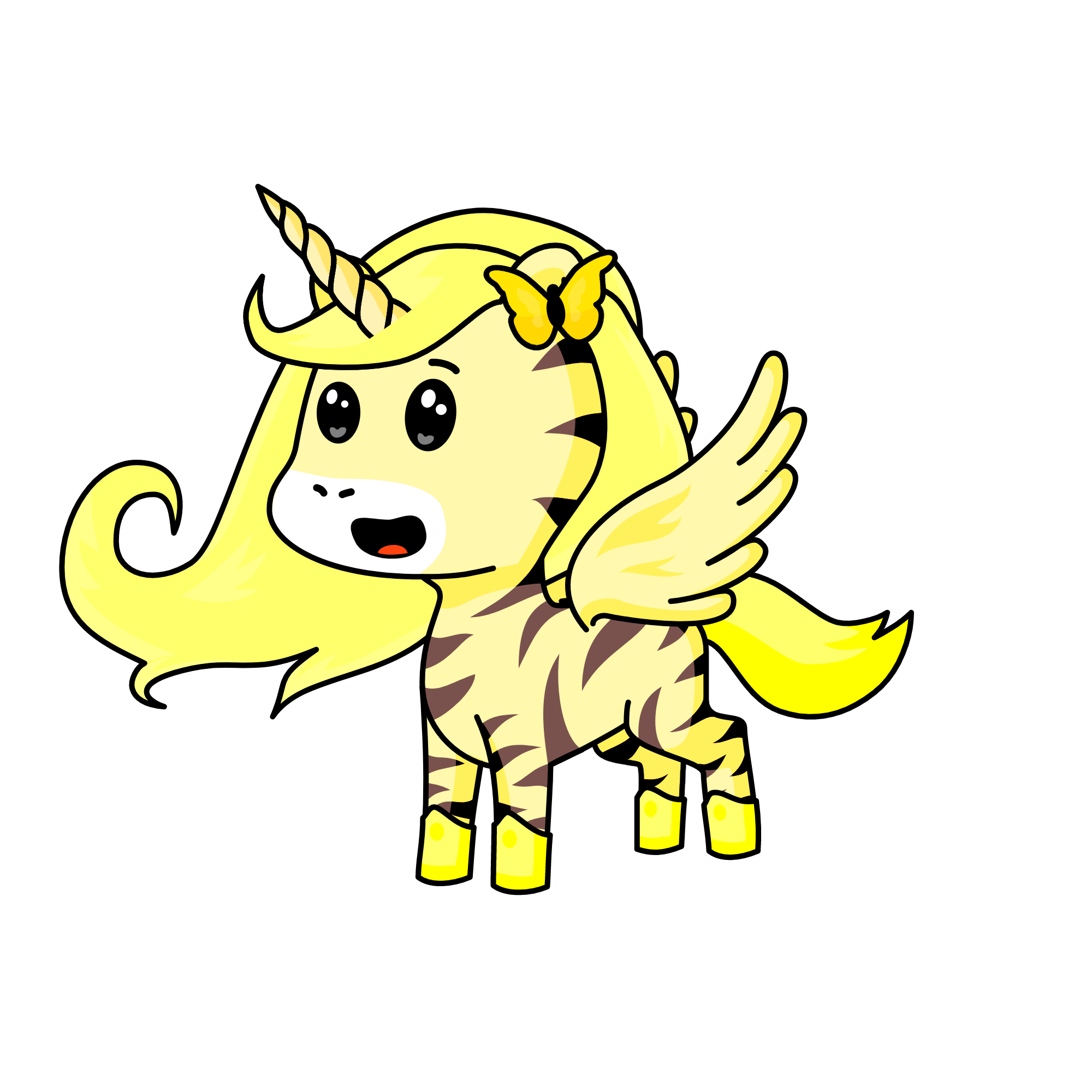 Jasmin, the unicorn