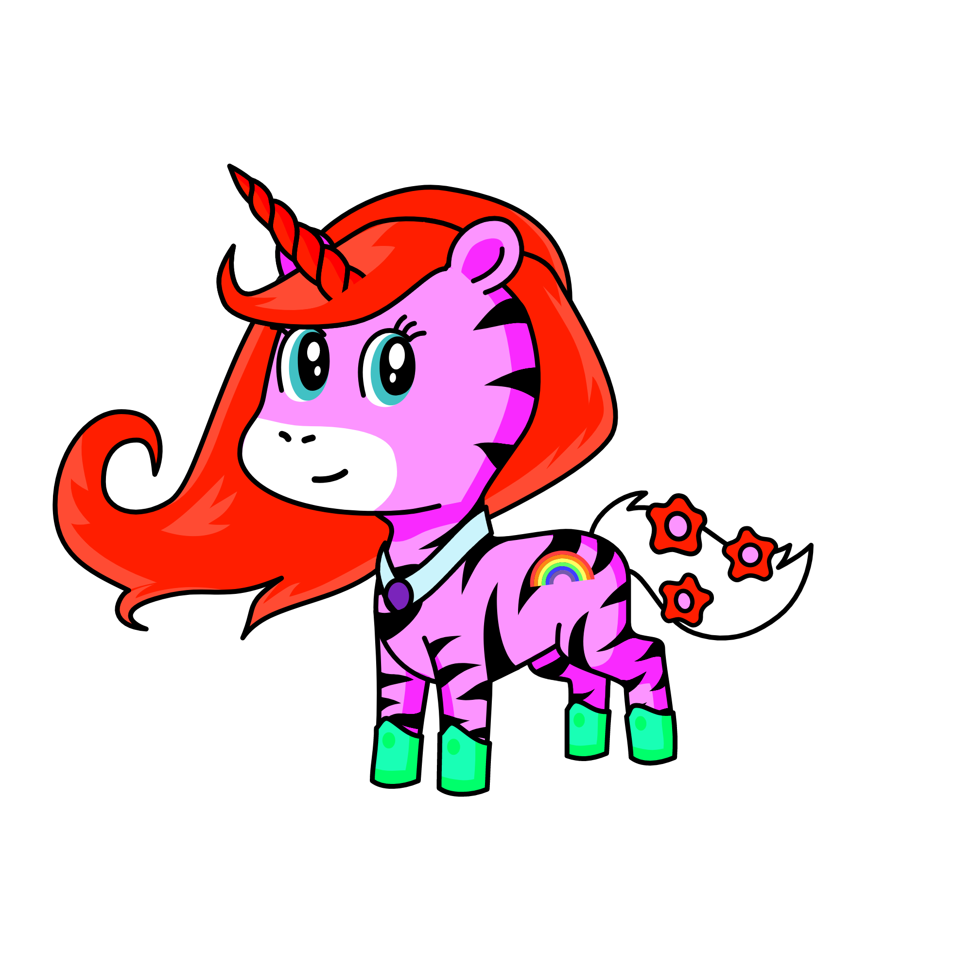 Sparks, the unicorn
