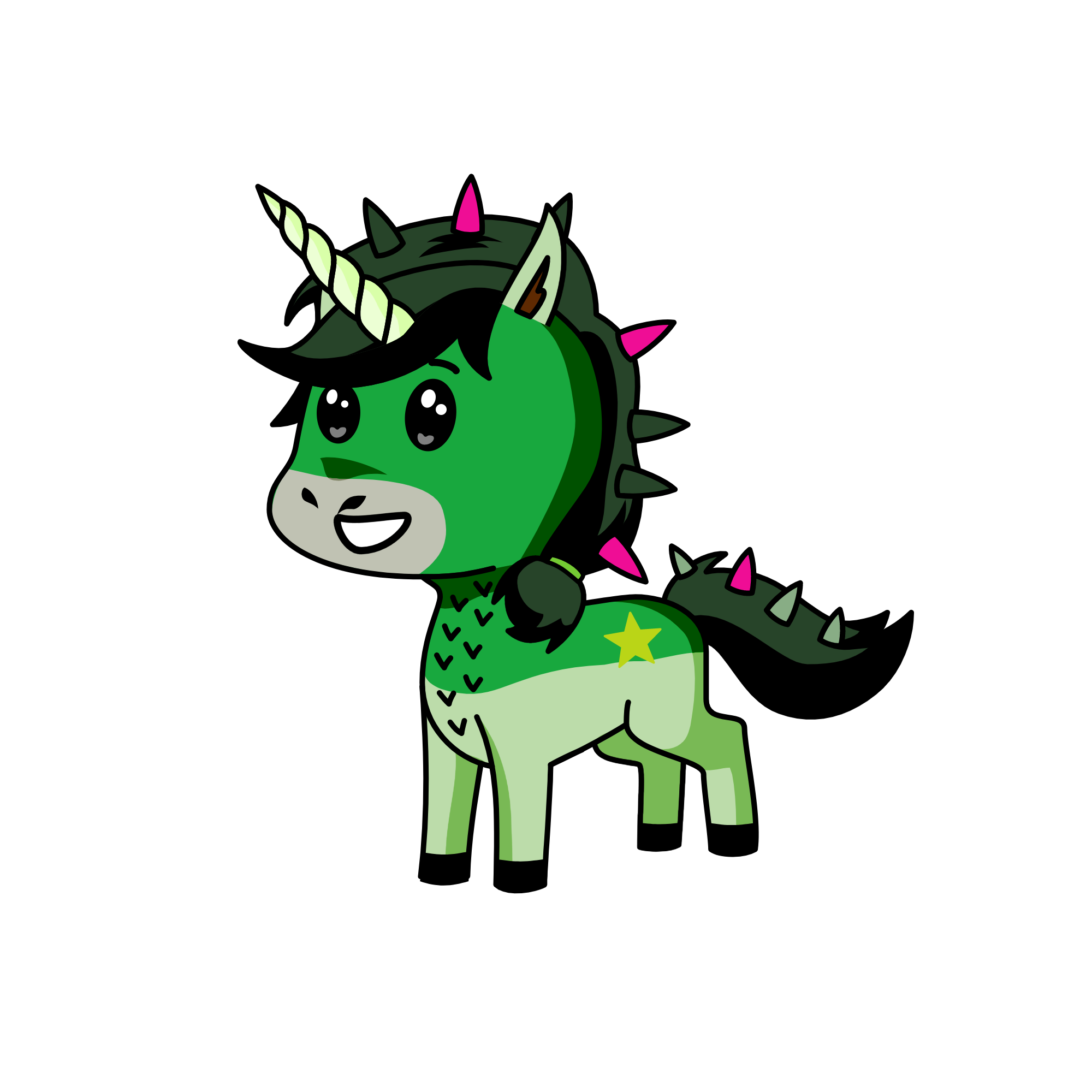 Rocky, the unicorn
