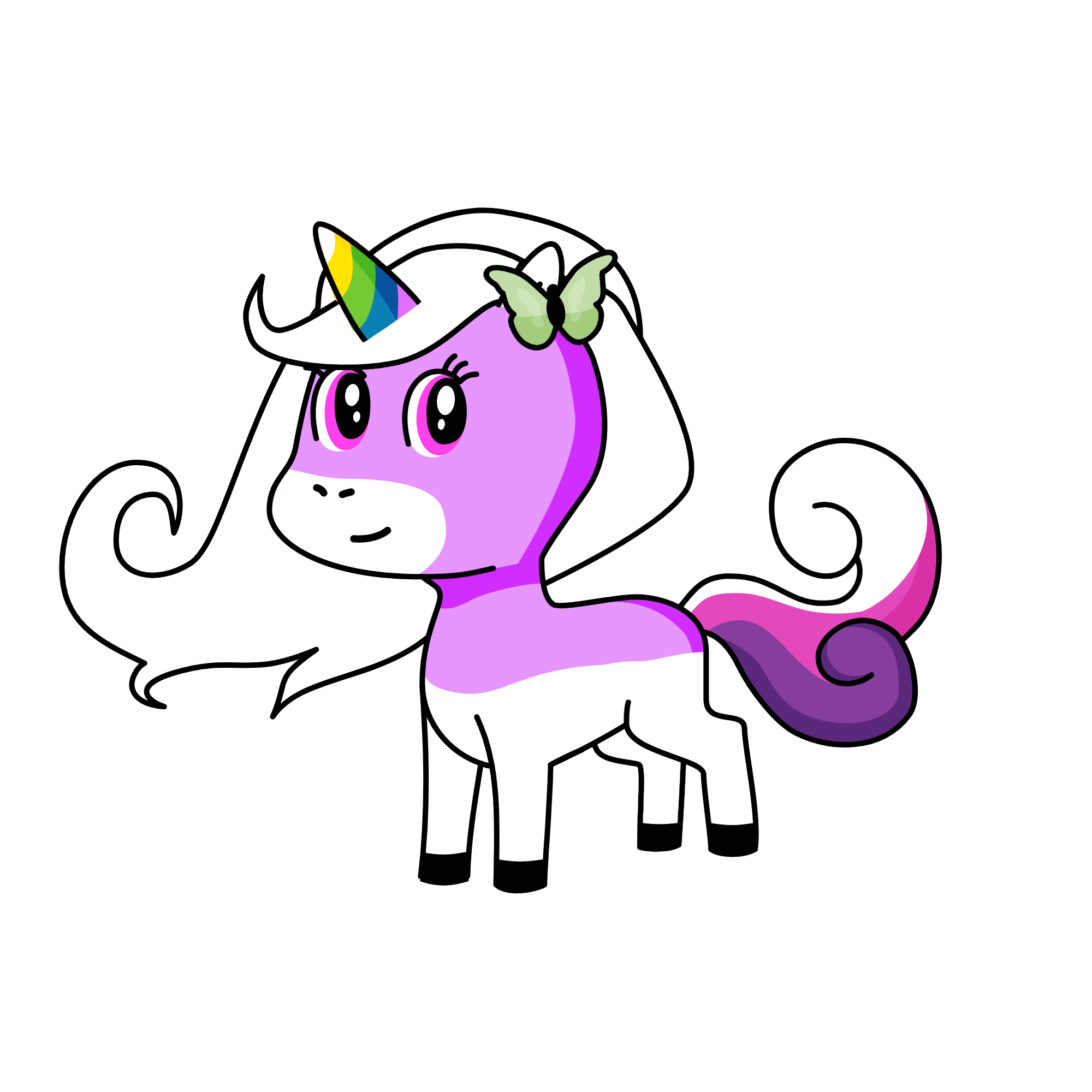 Finfl’elelekeled’, the unicorn