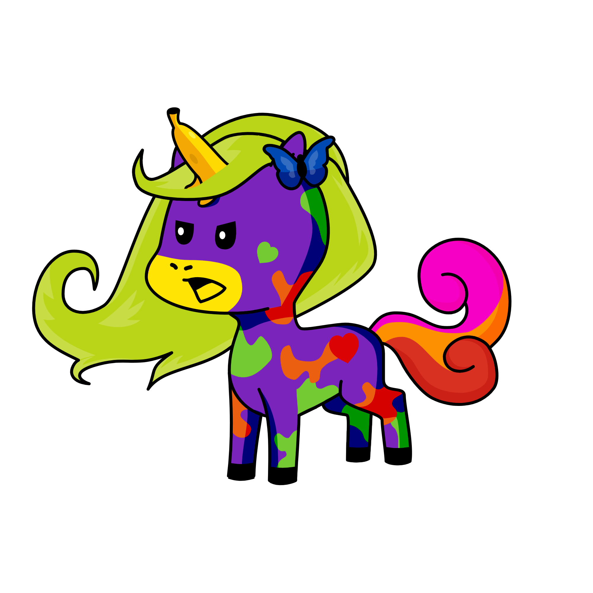 dd, the unicorn