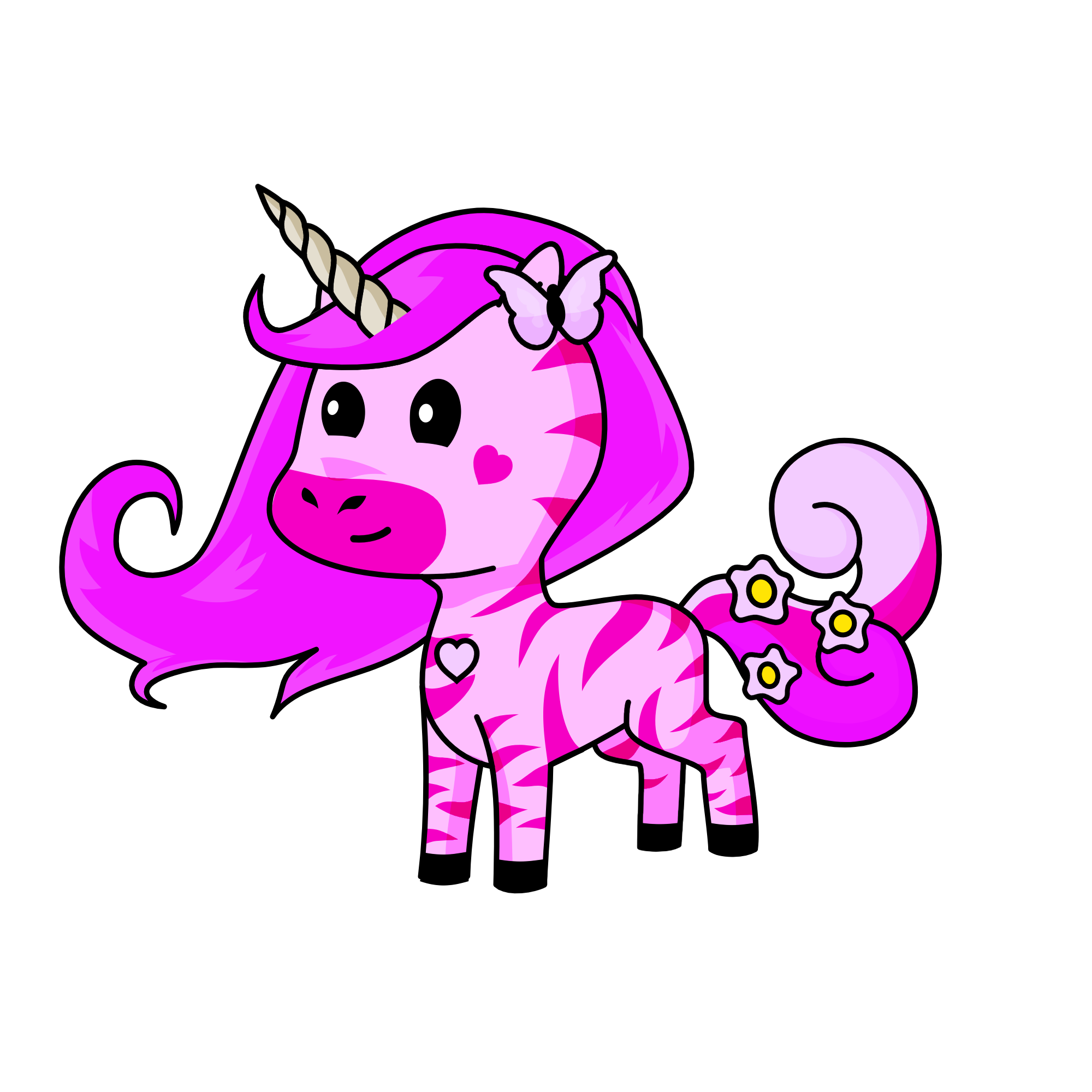 Pink a corn 2, the unicorn