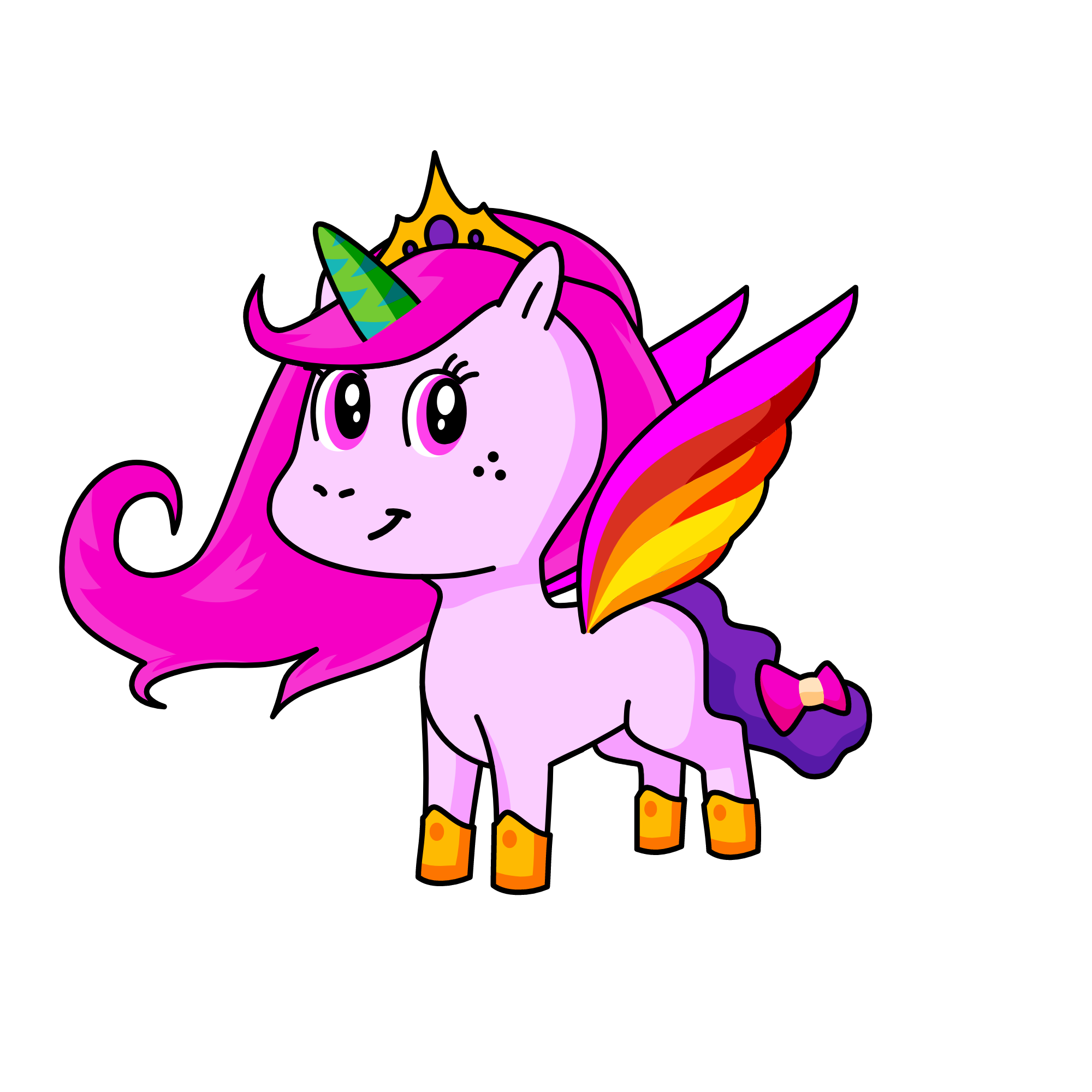ariel, the unicorn