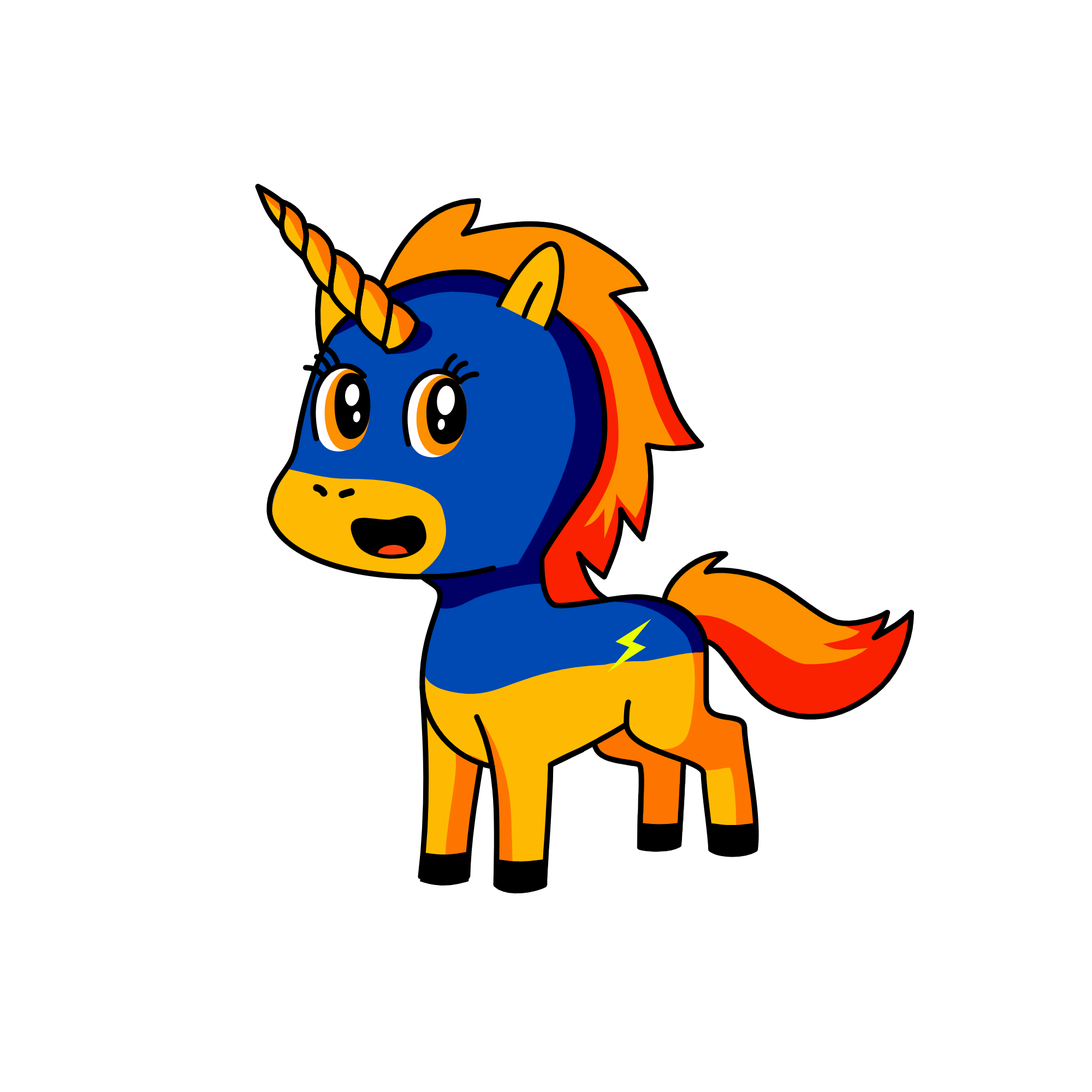 Spitfire, the unicorn