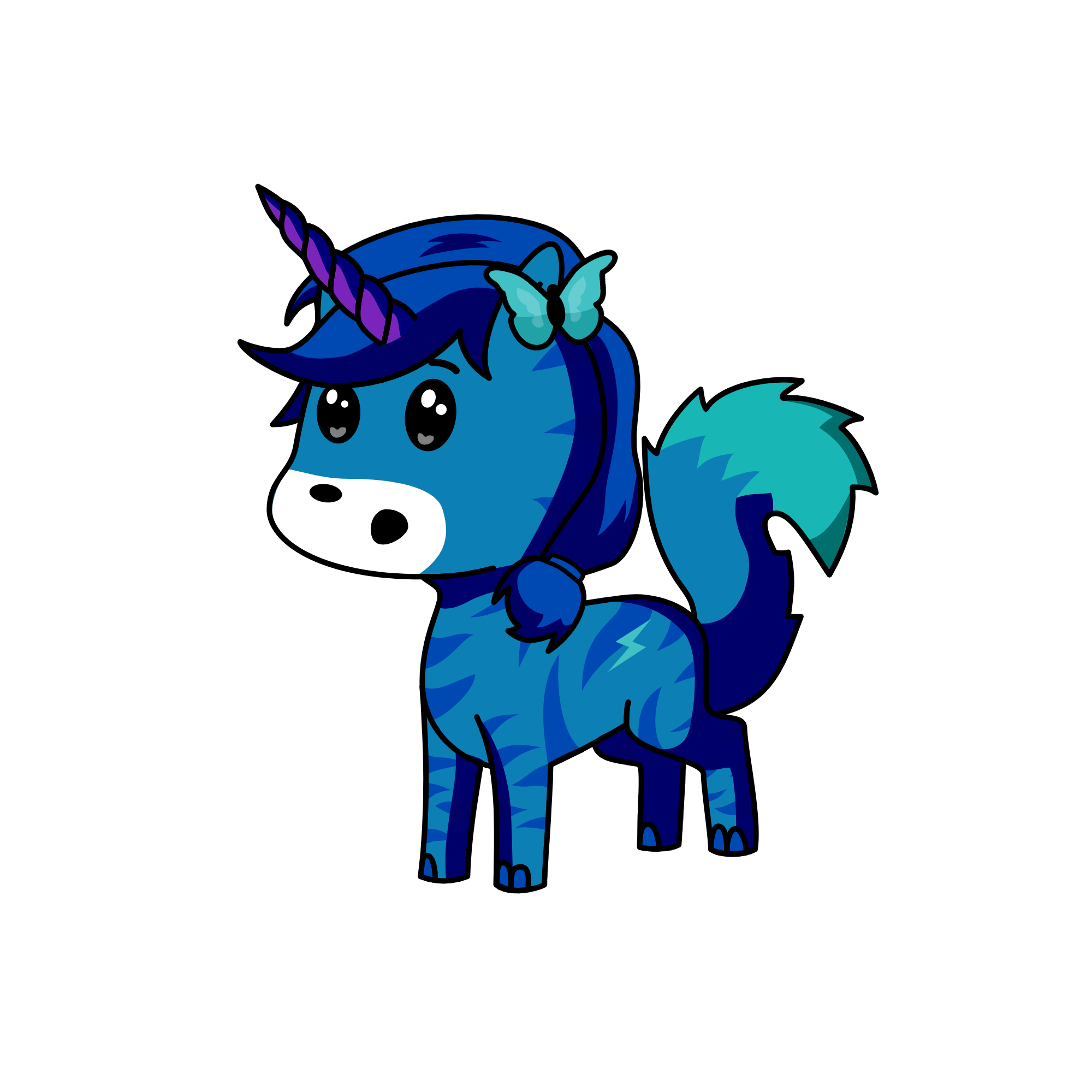 Midnight, the unicorn