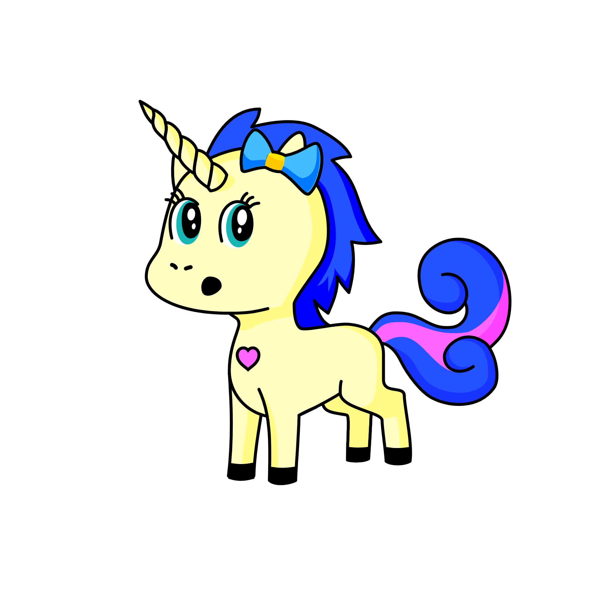 Bon Bon, the unicorn