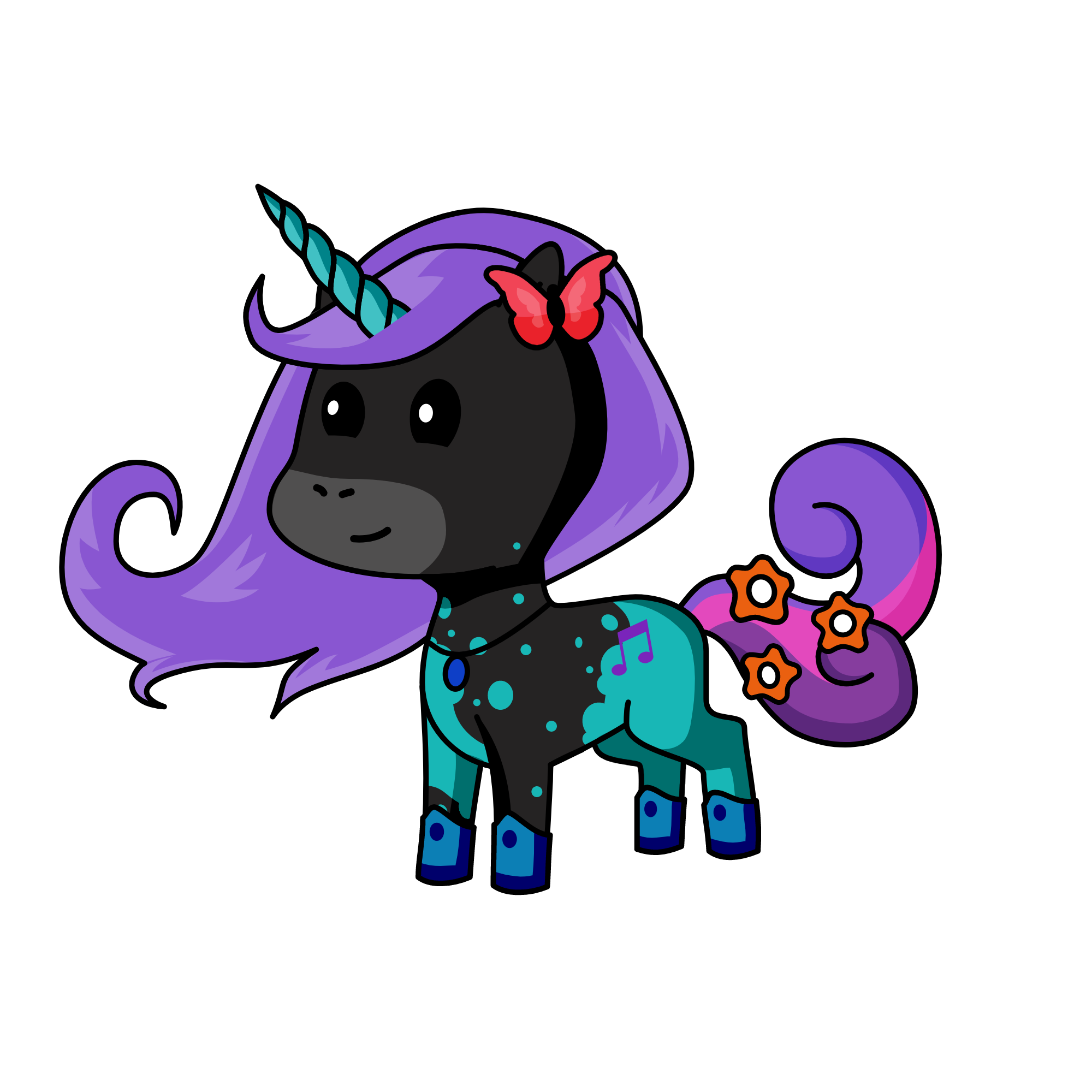 Badass, the unicorn