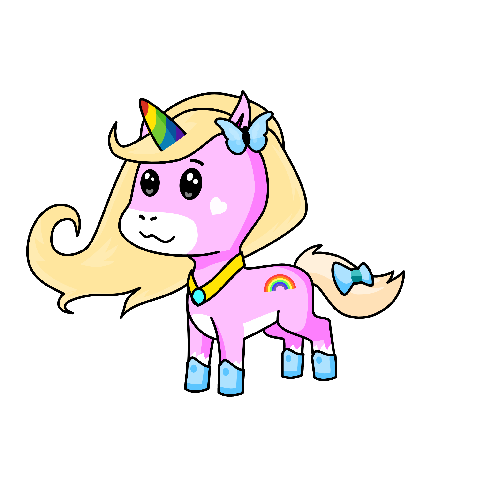 Sparlky, the unicorn