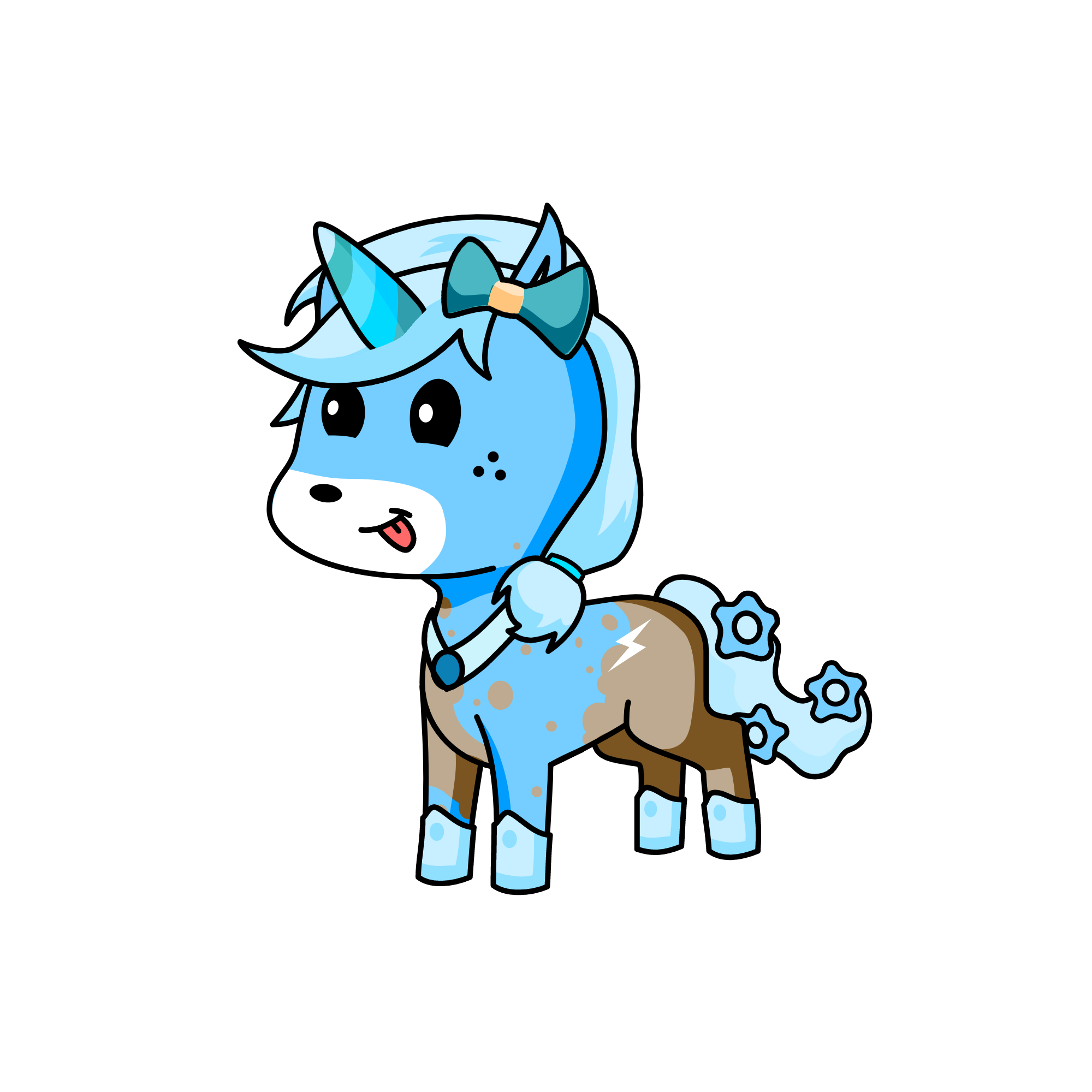 Misty, the unicorn