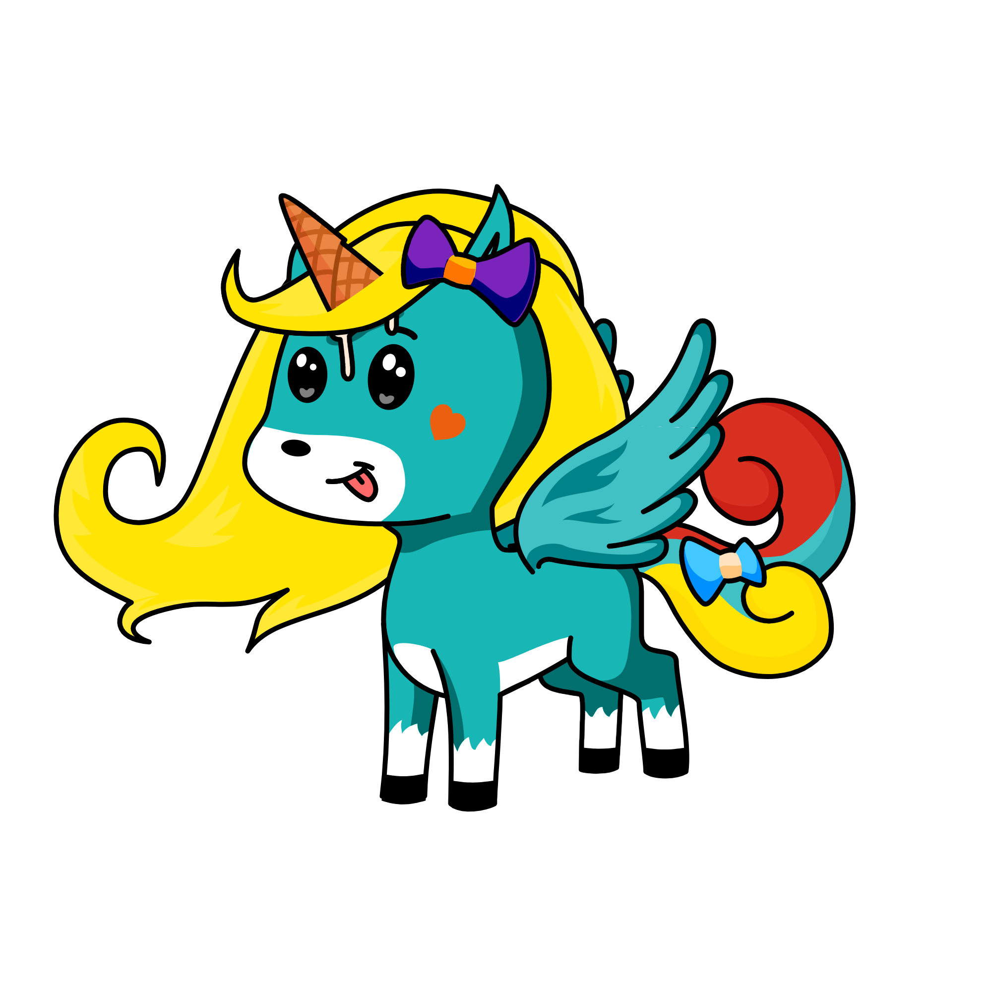 Icecream, the unicorn