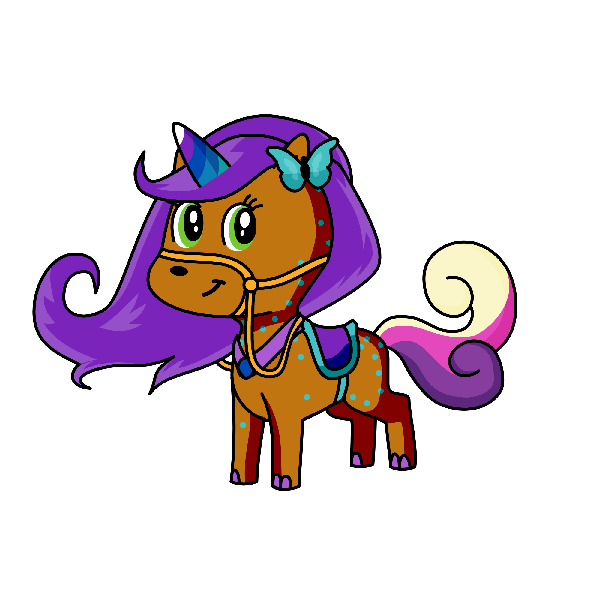 Fire, the unicorn