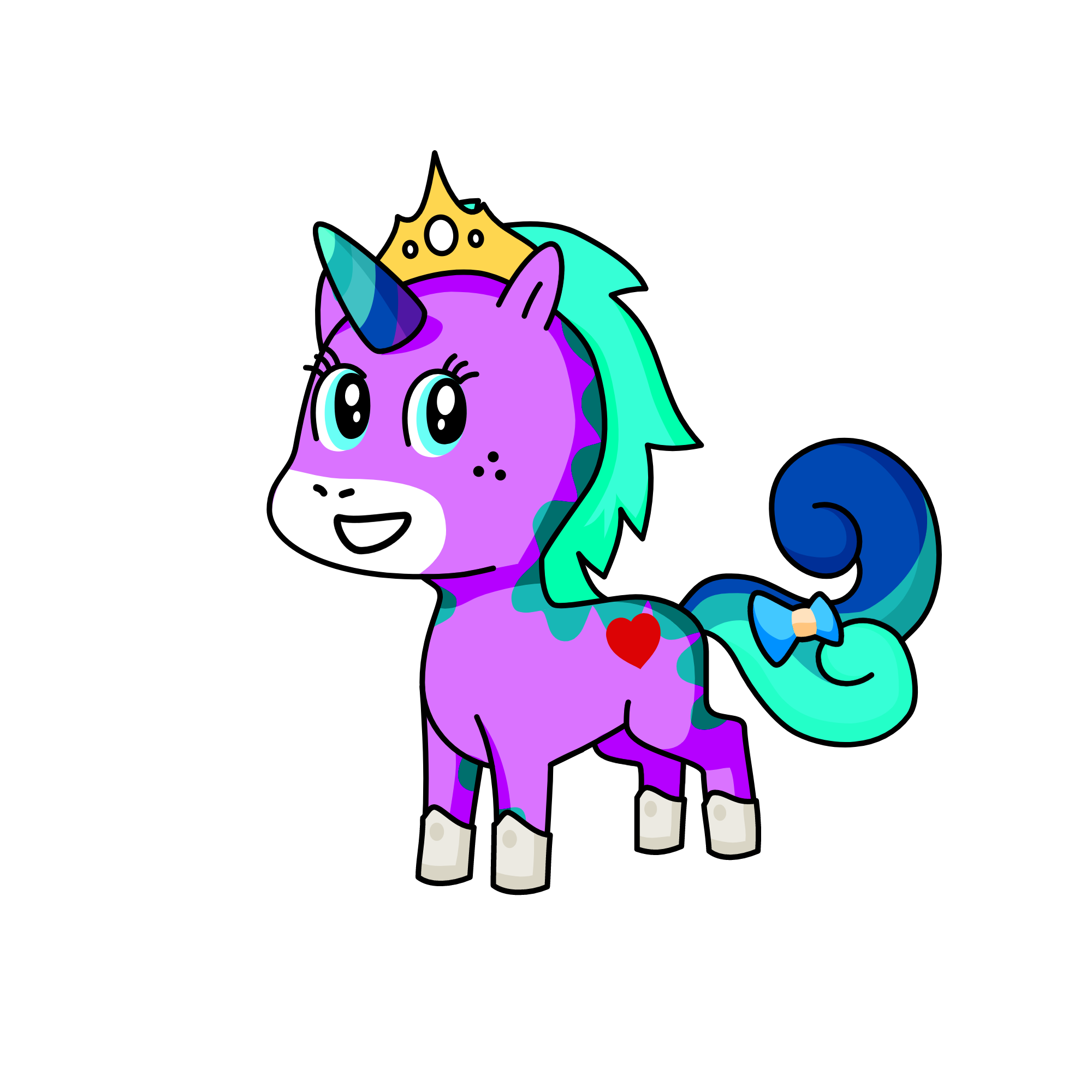 Joan, the unicorn