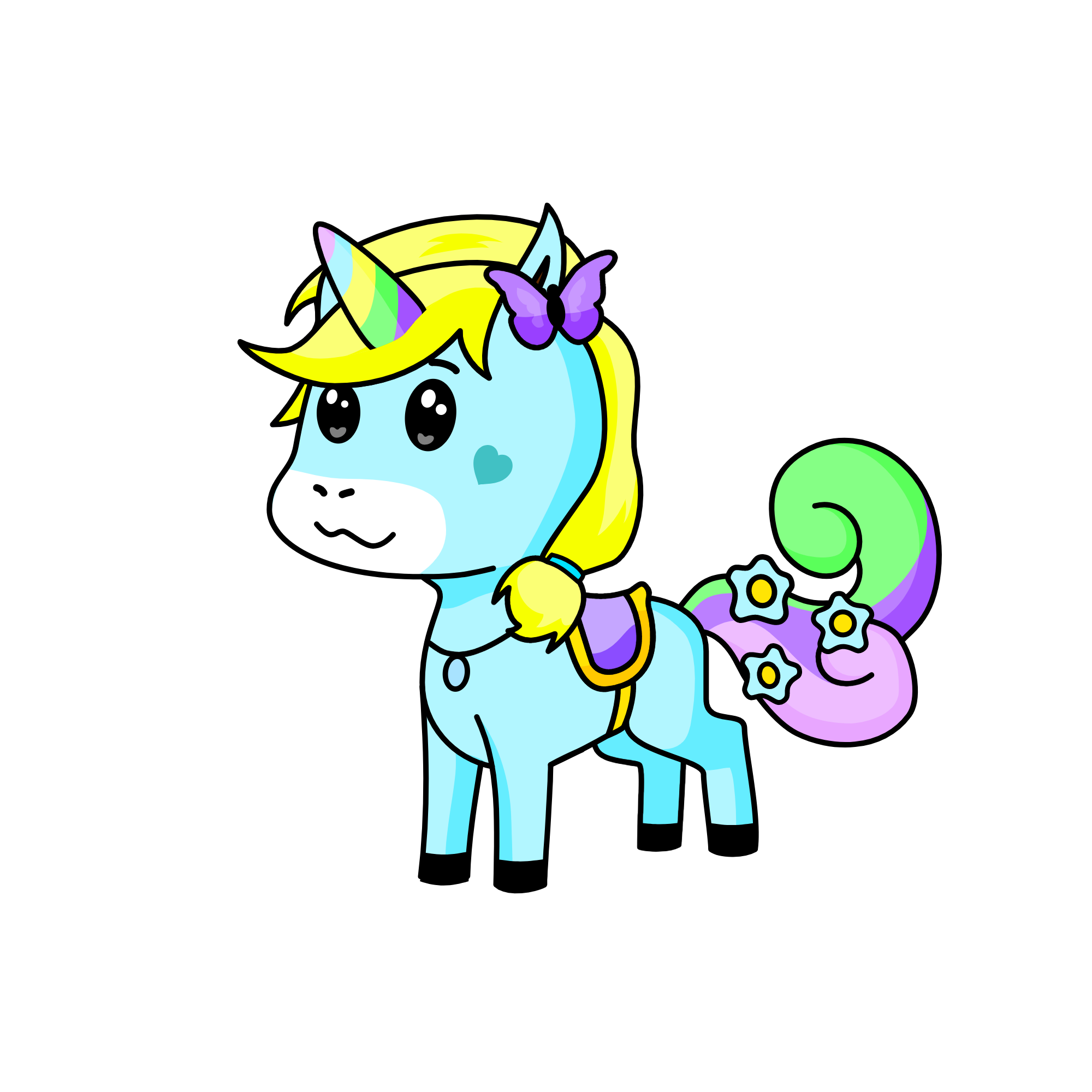 sora, the unicorn