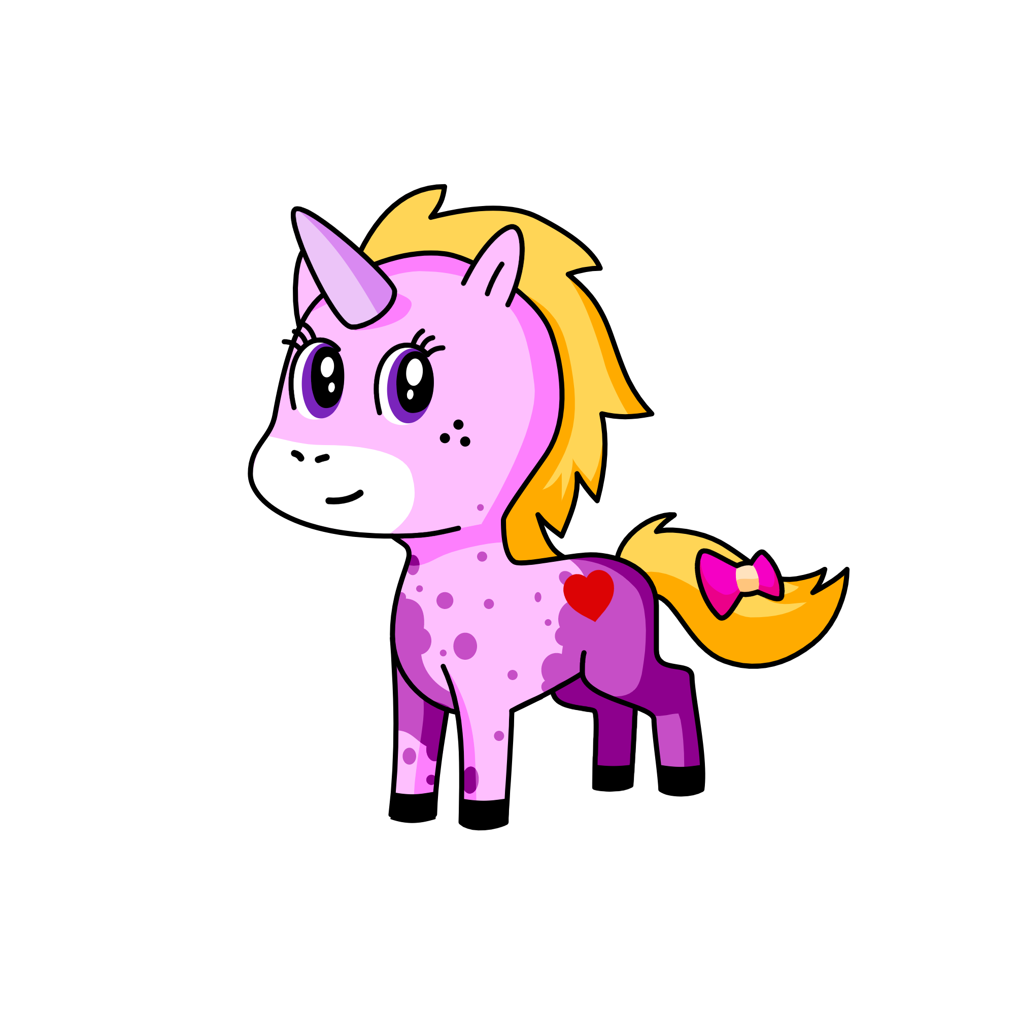 Bonne année mon amour , the unicorn