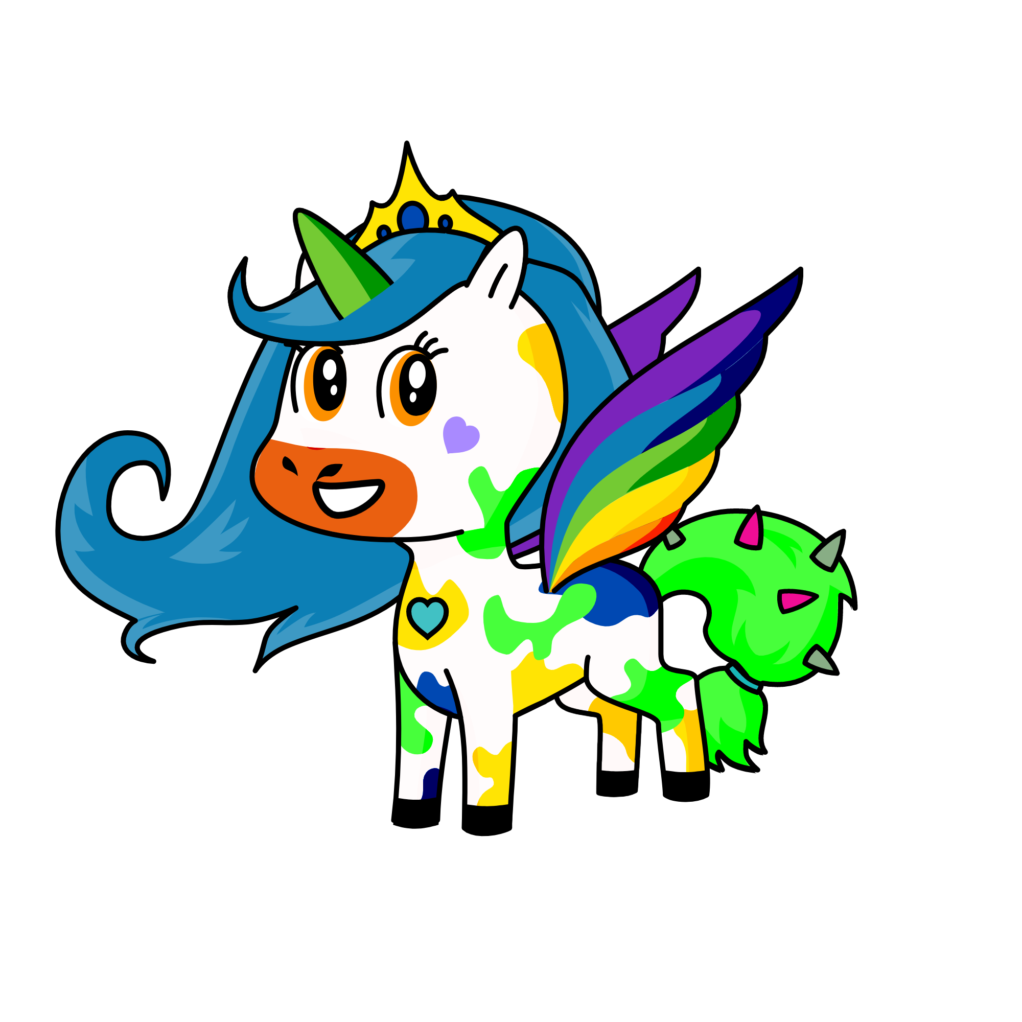 artly, the unicorn