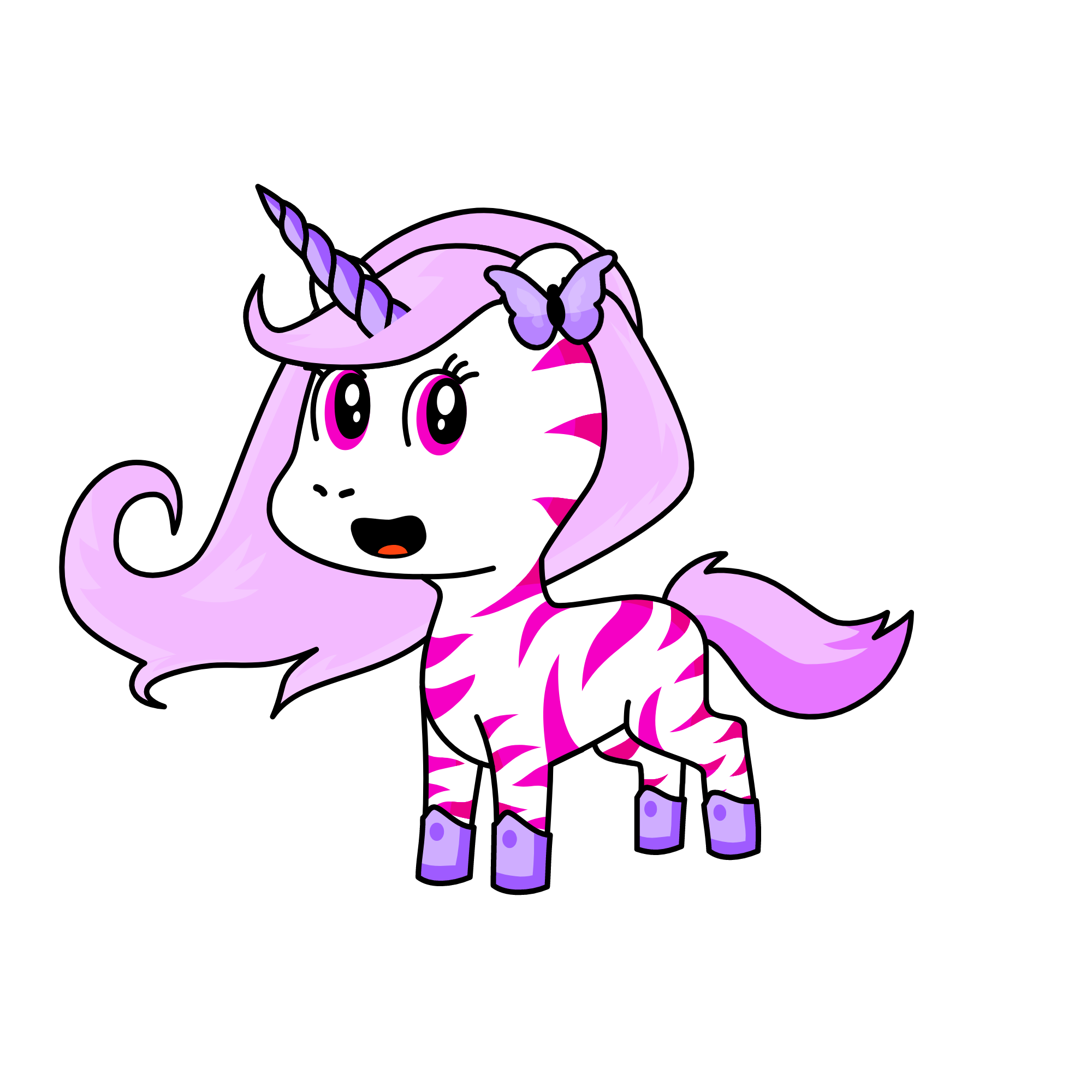 Marinette, the unicorn