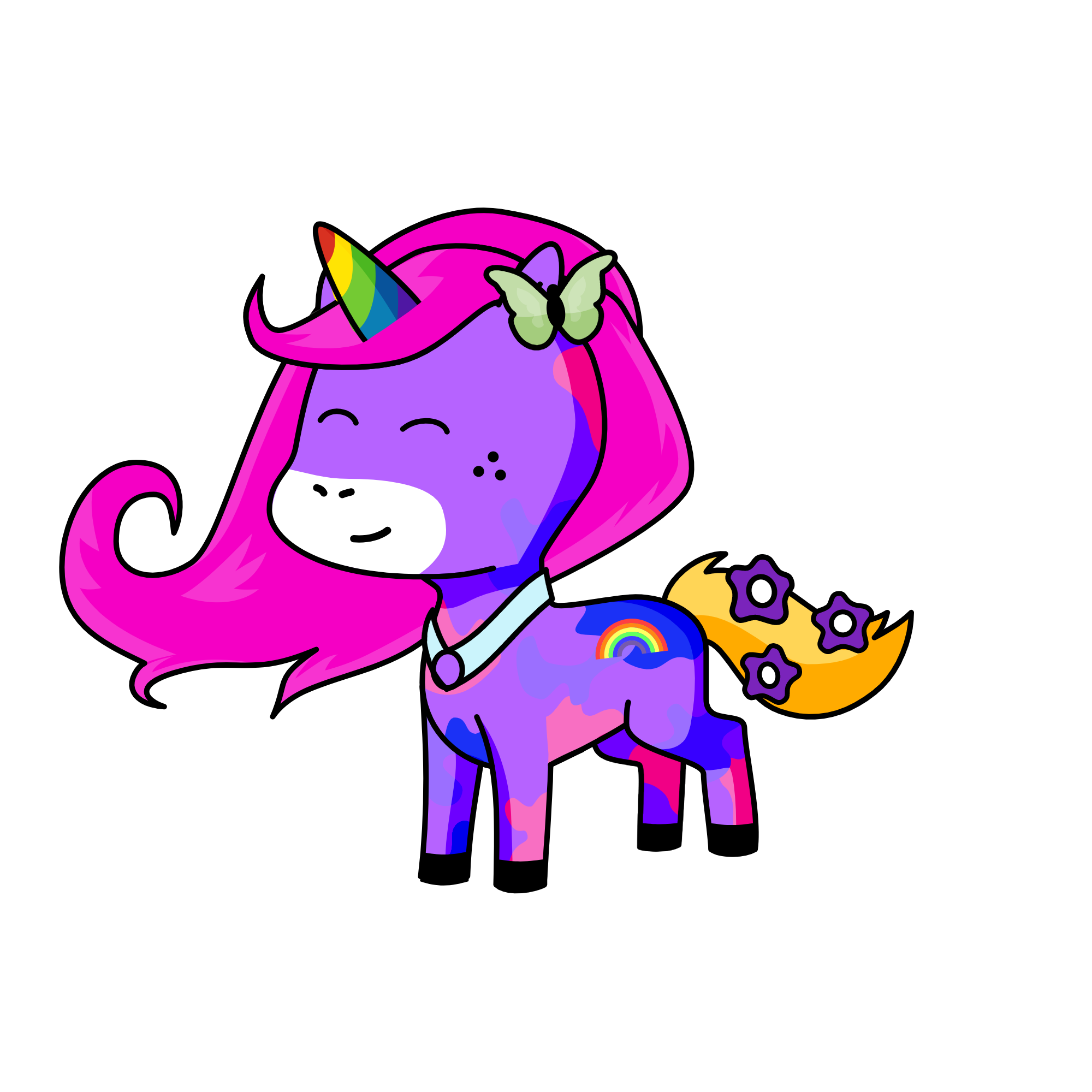Moonicorn, the unicorn