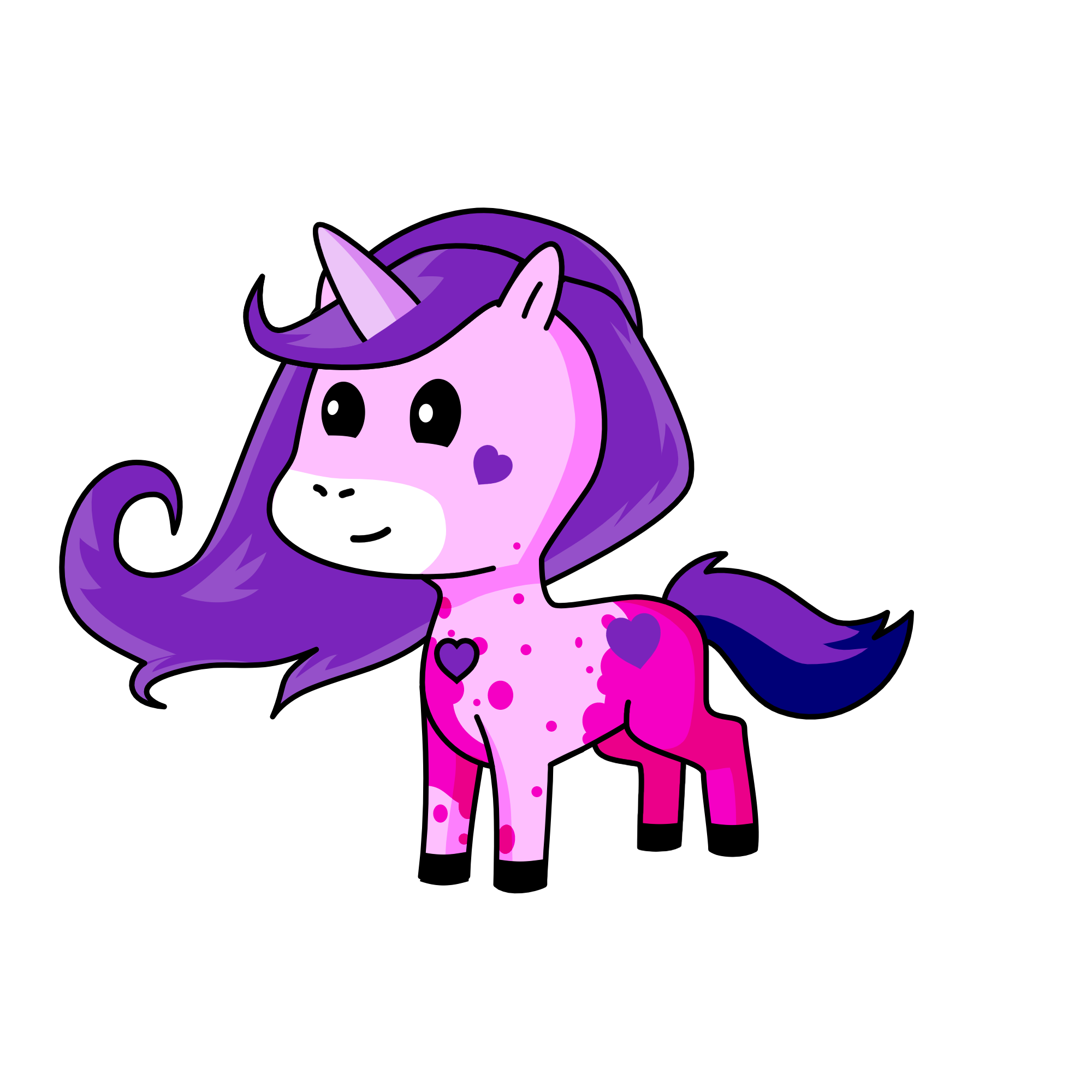 Heartihorse, the unicorn