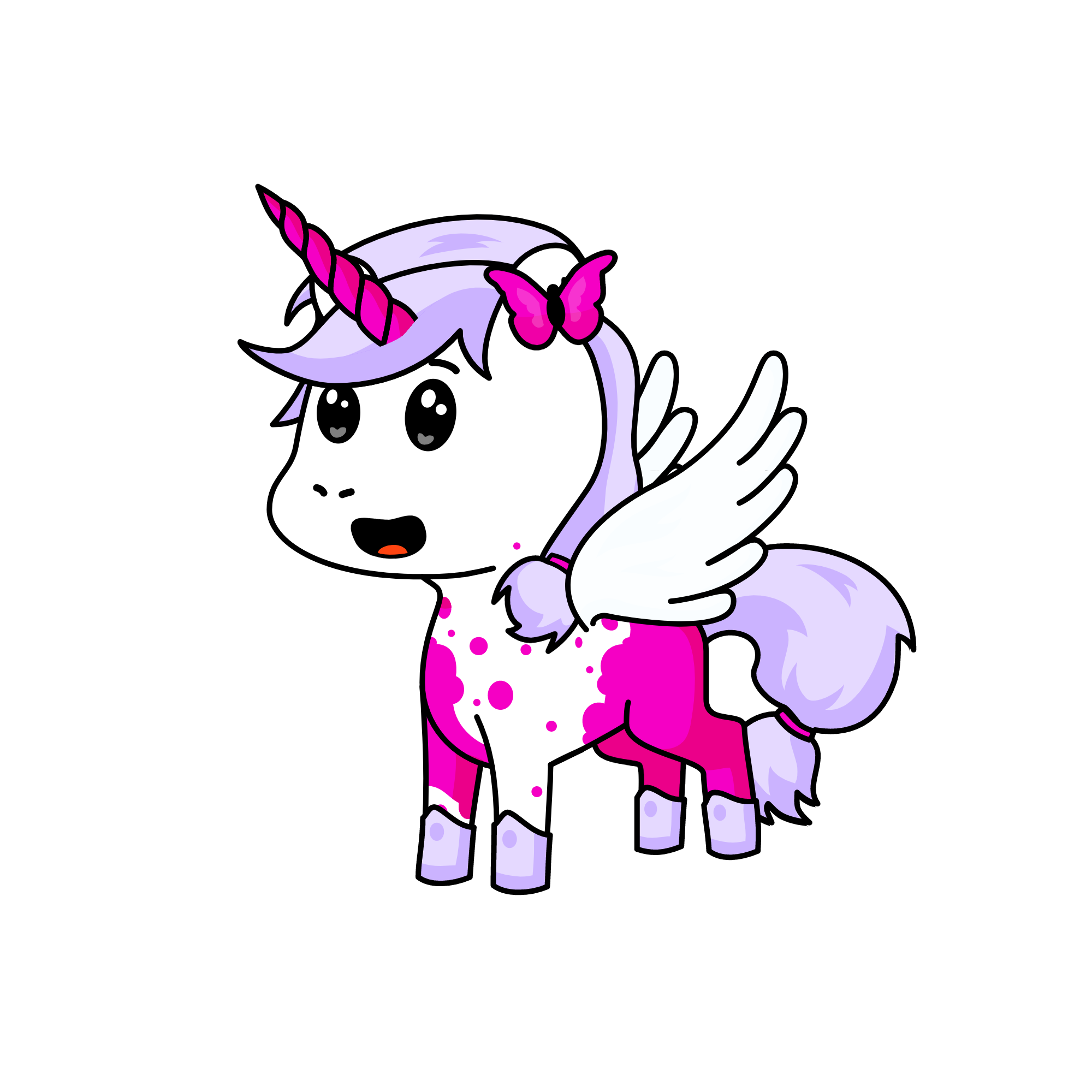 Qeen bee, the unicorn