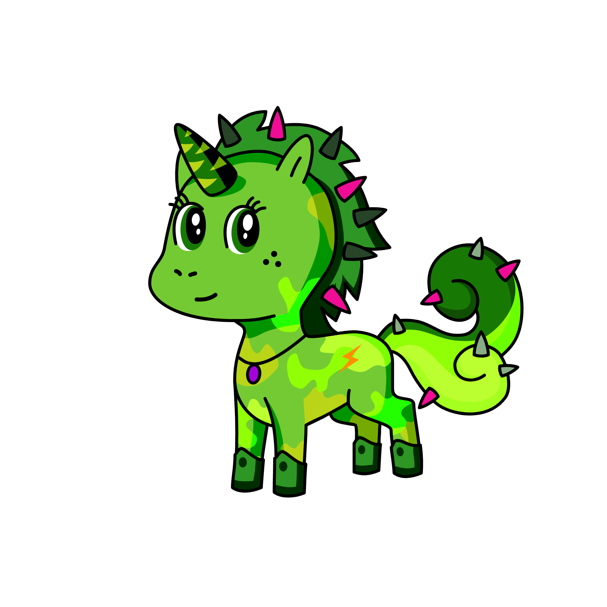 Lilly, the unicorn