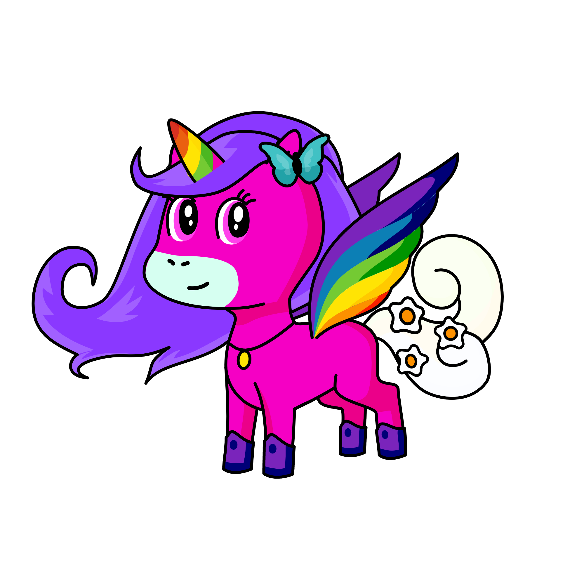 Emily, the unicorn