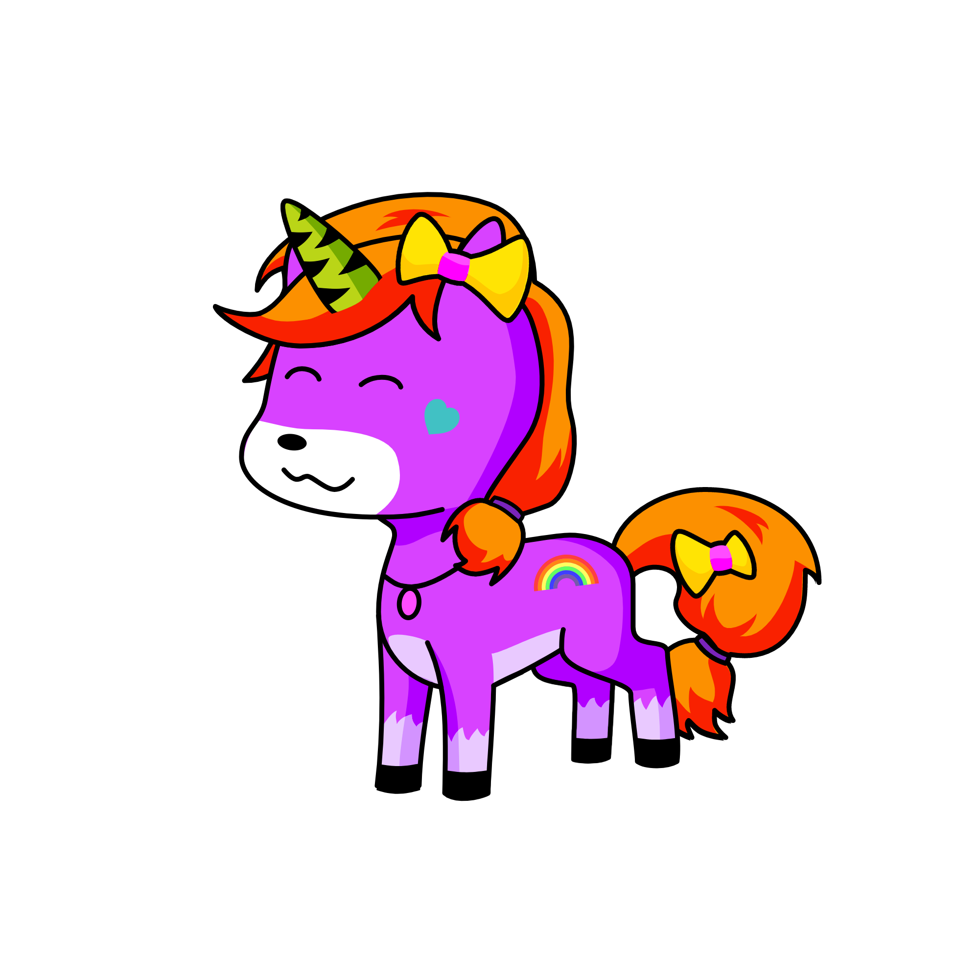 Maya, the unicorn
