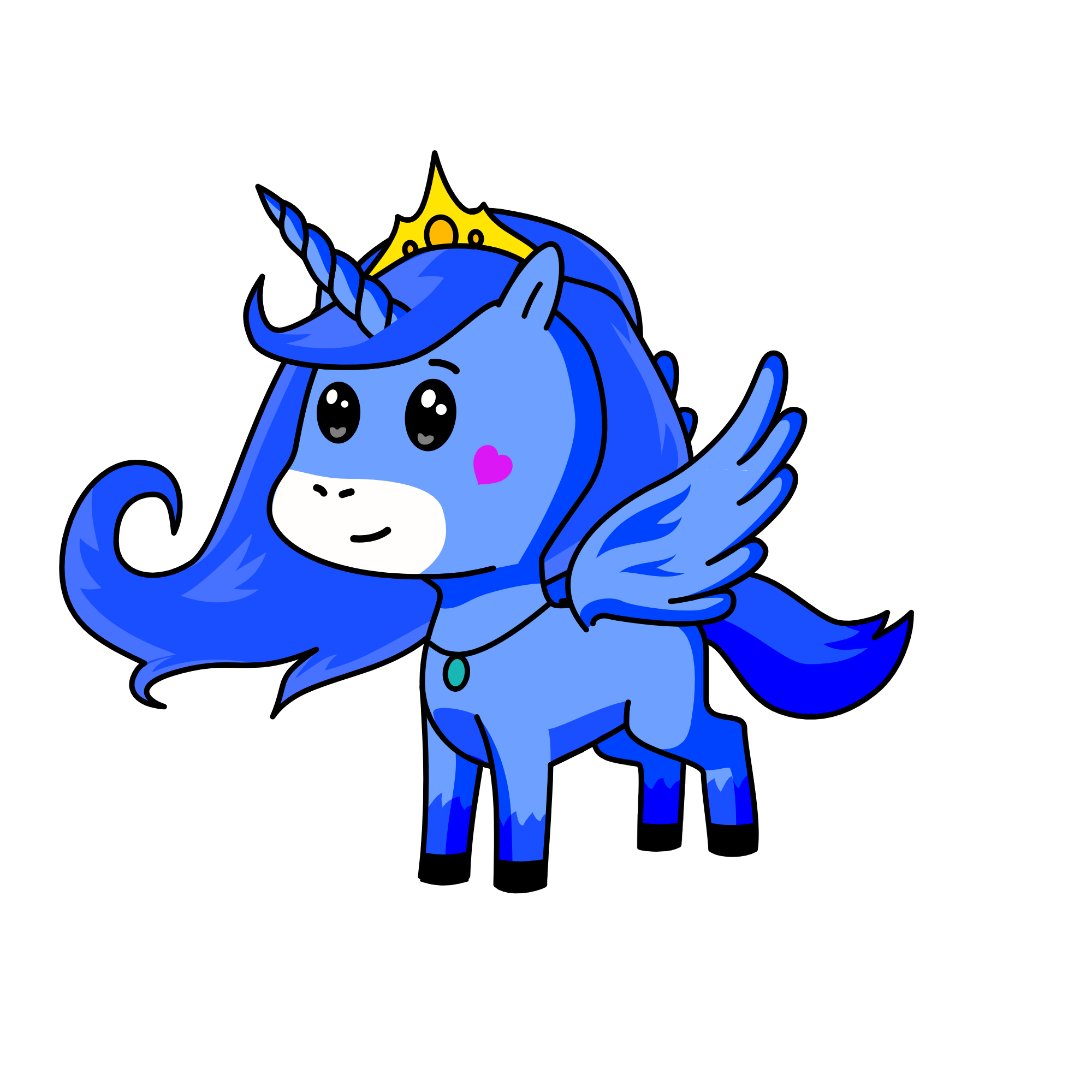 luna, the unicorn