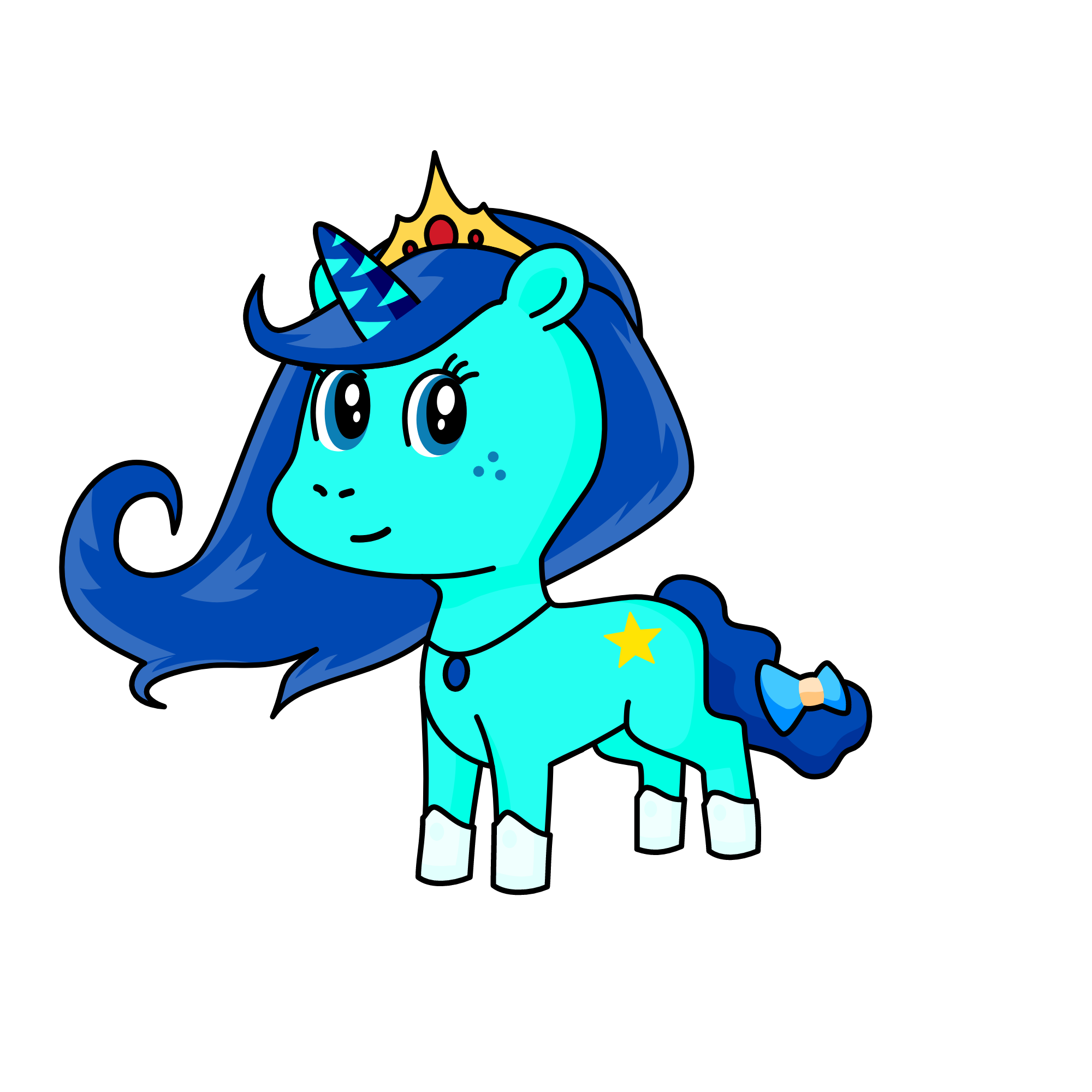 luna , the unicorn