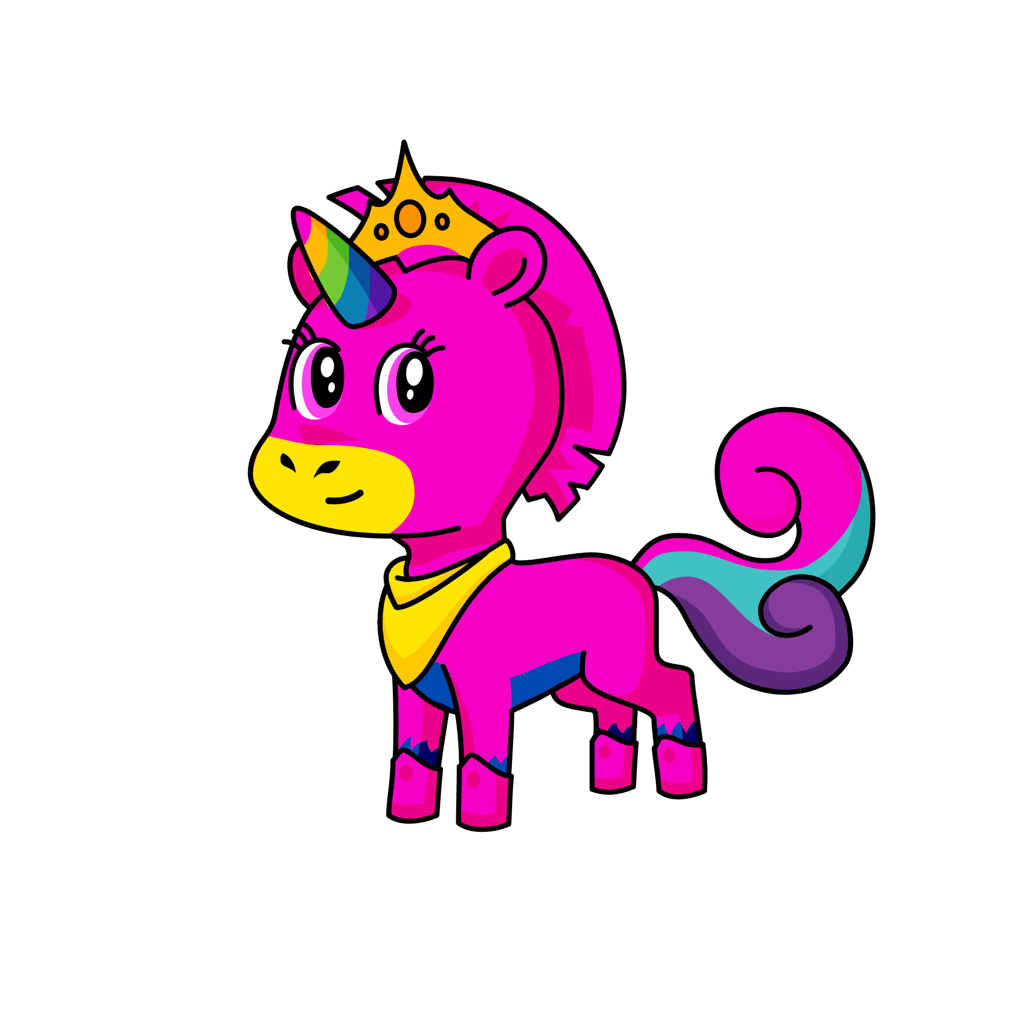 momo, the unicorn