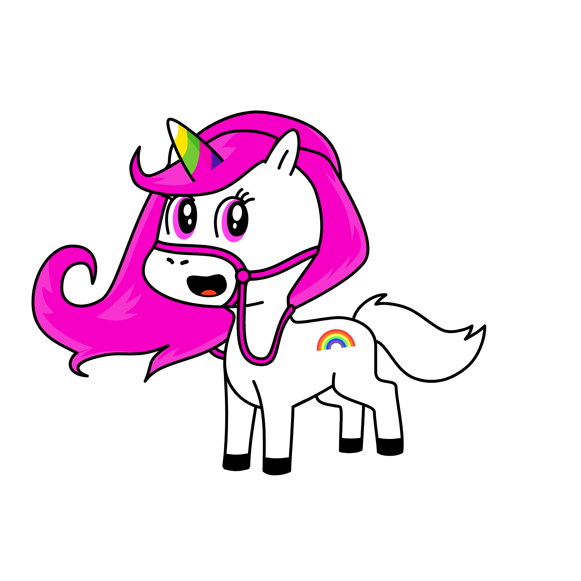Glory, the unicorn