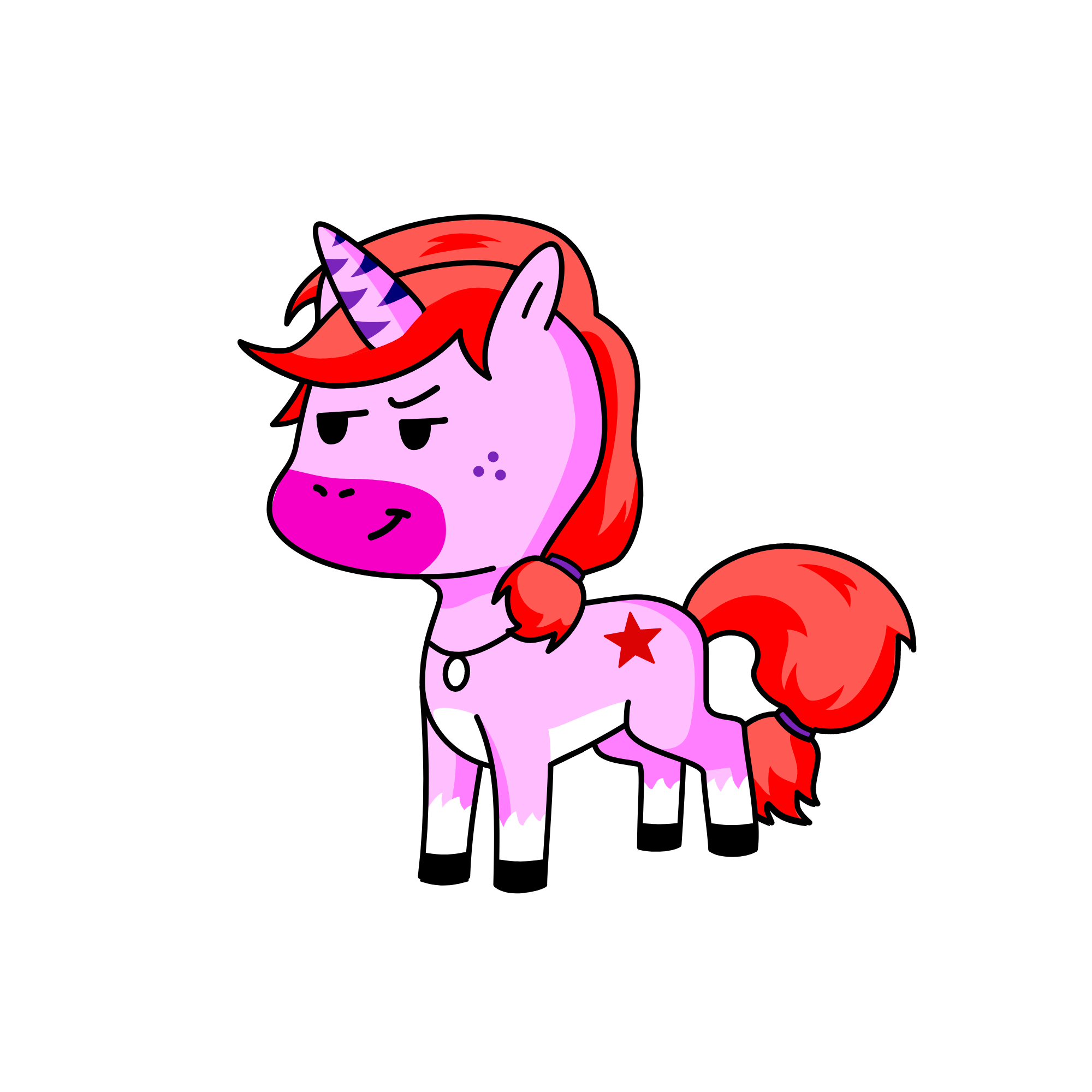 Iris, the unicorn