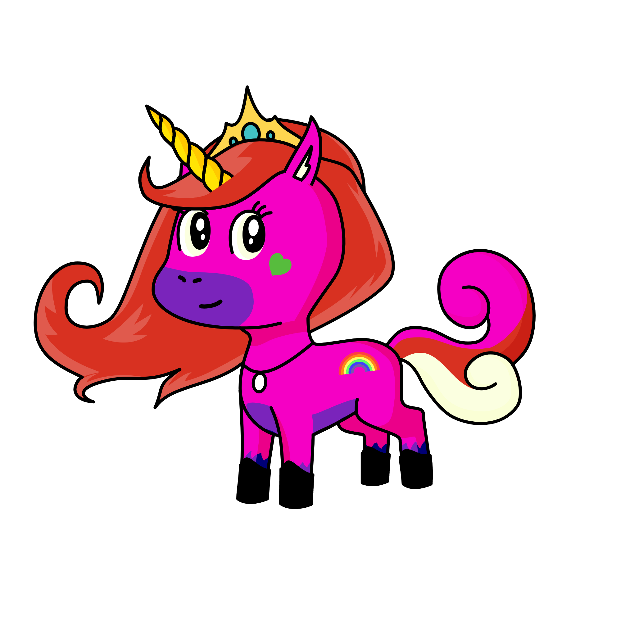 una, the unicorn