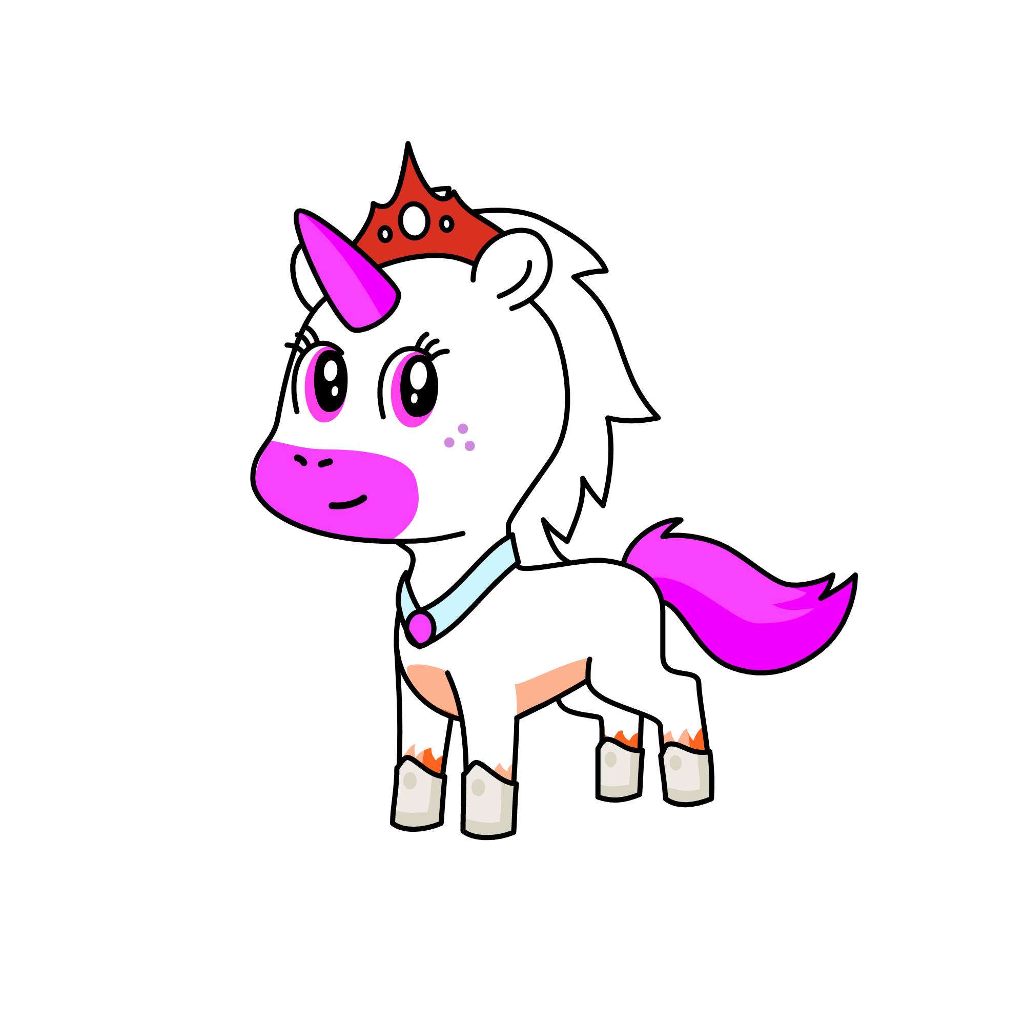 قشطه , the unicorn