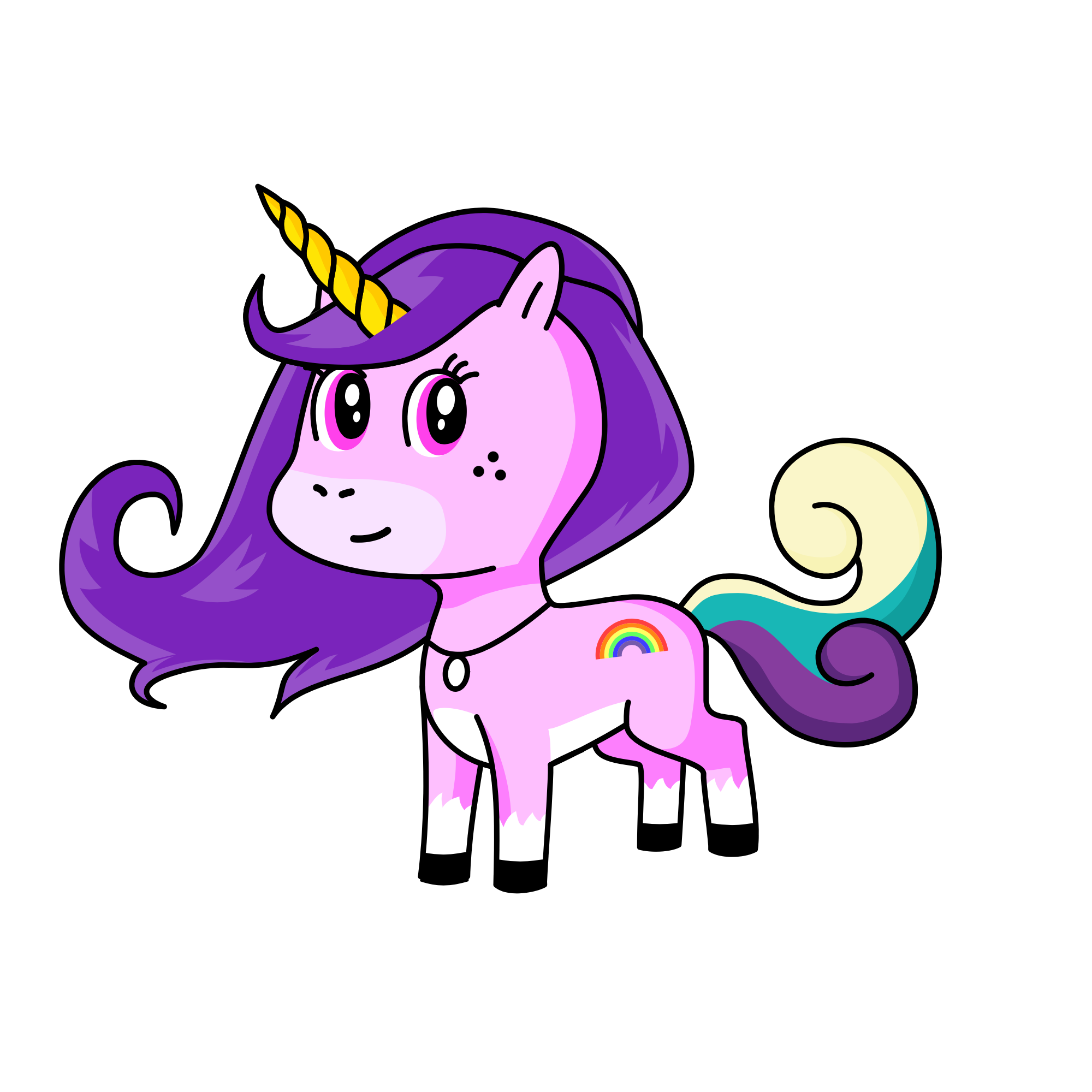 Dawn , the unicorn