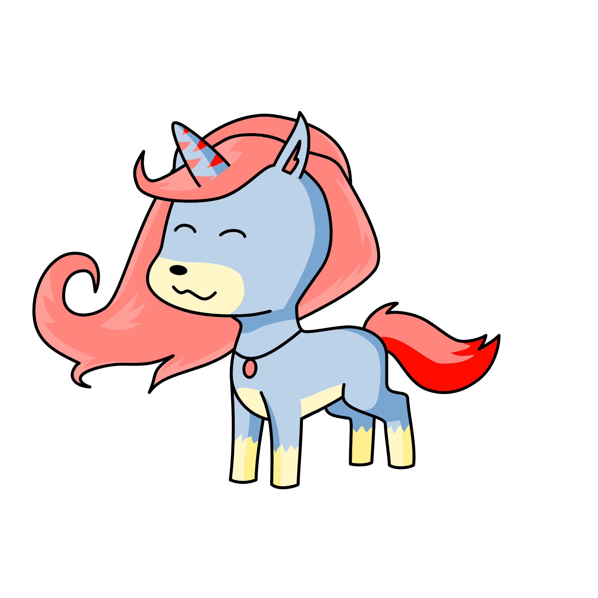 Wolf?, the unicorn
