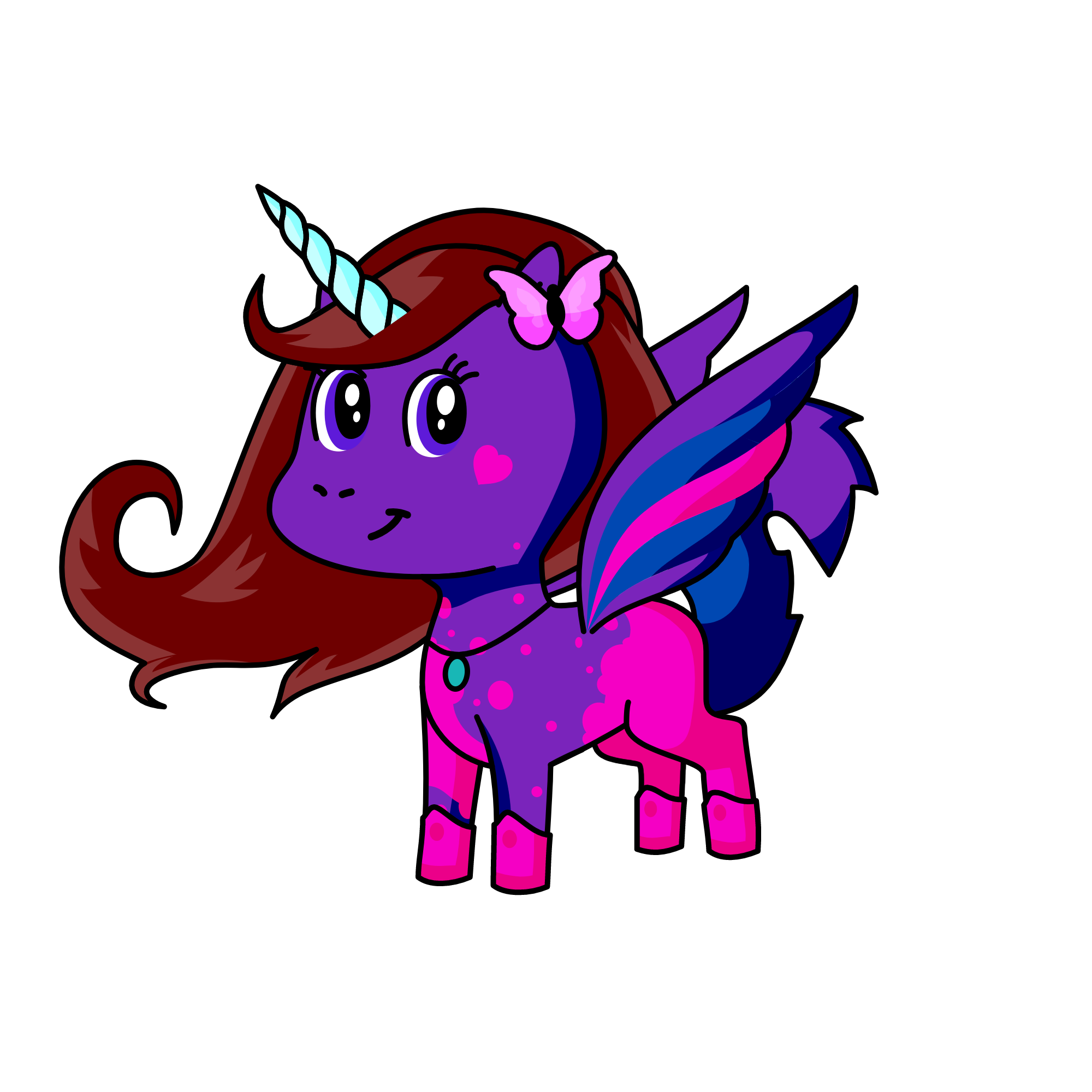 Night Shade, the unicorn