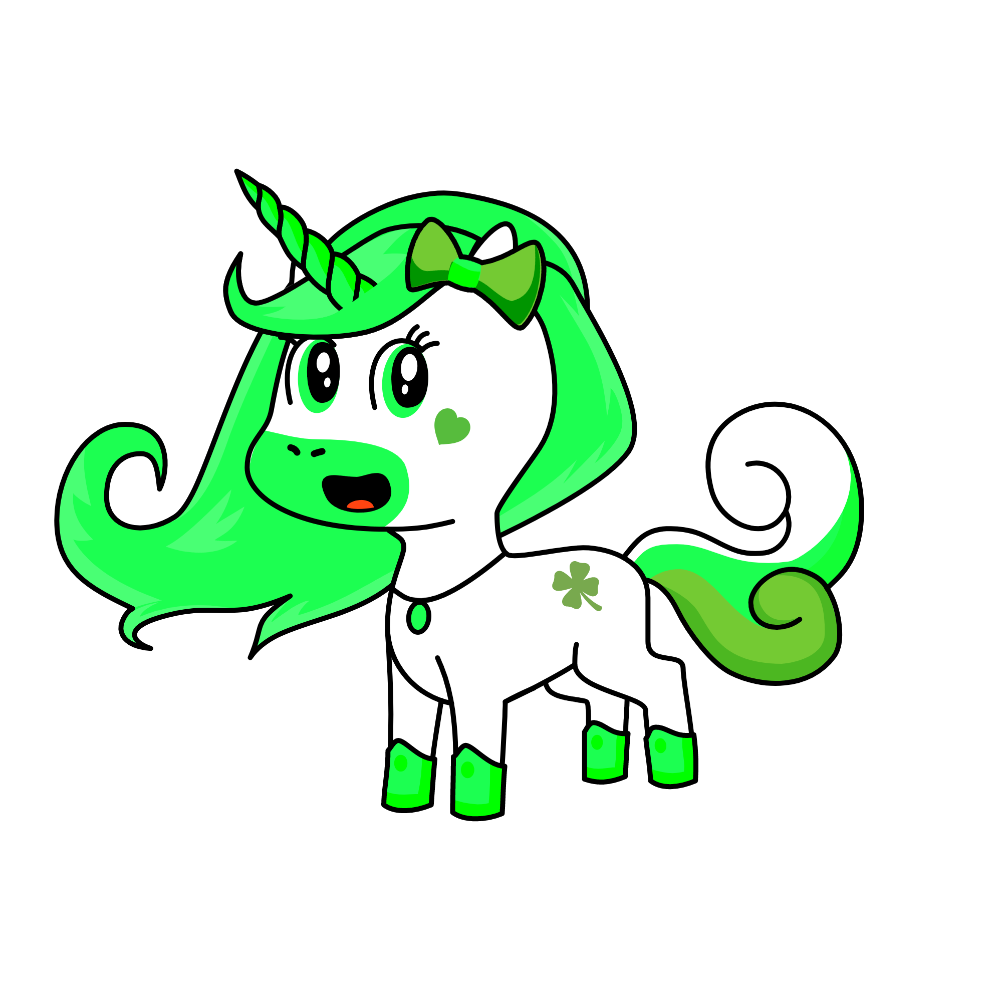 lucky, the unicorn