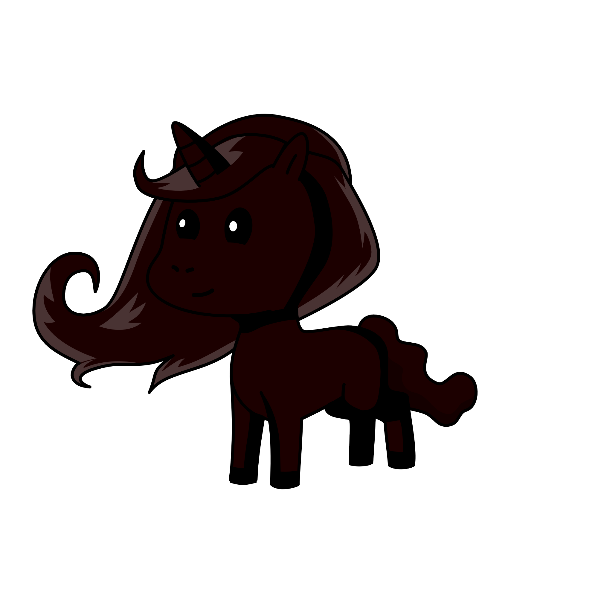 poop, the unicorn
