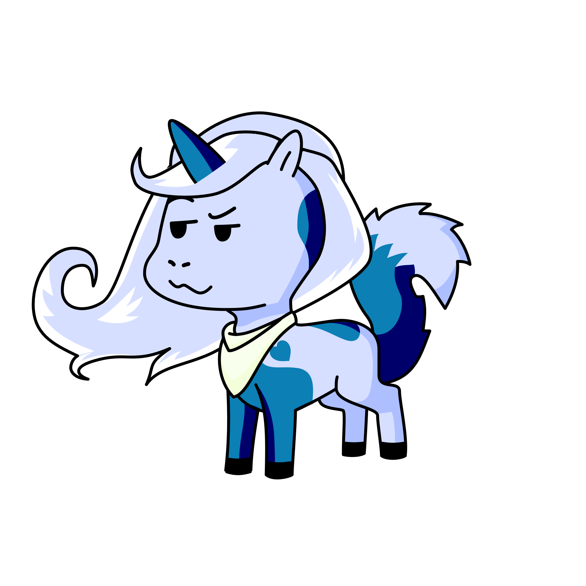 Snowychi, the unicorn