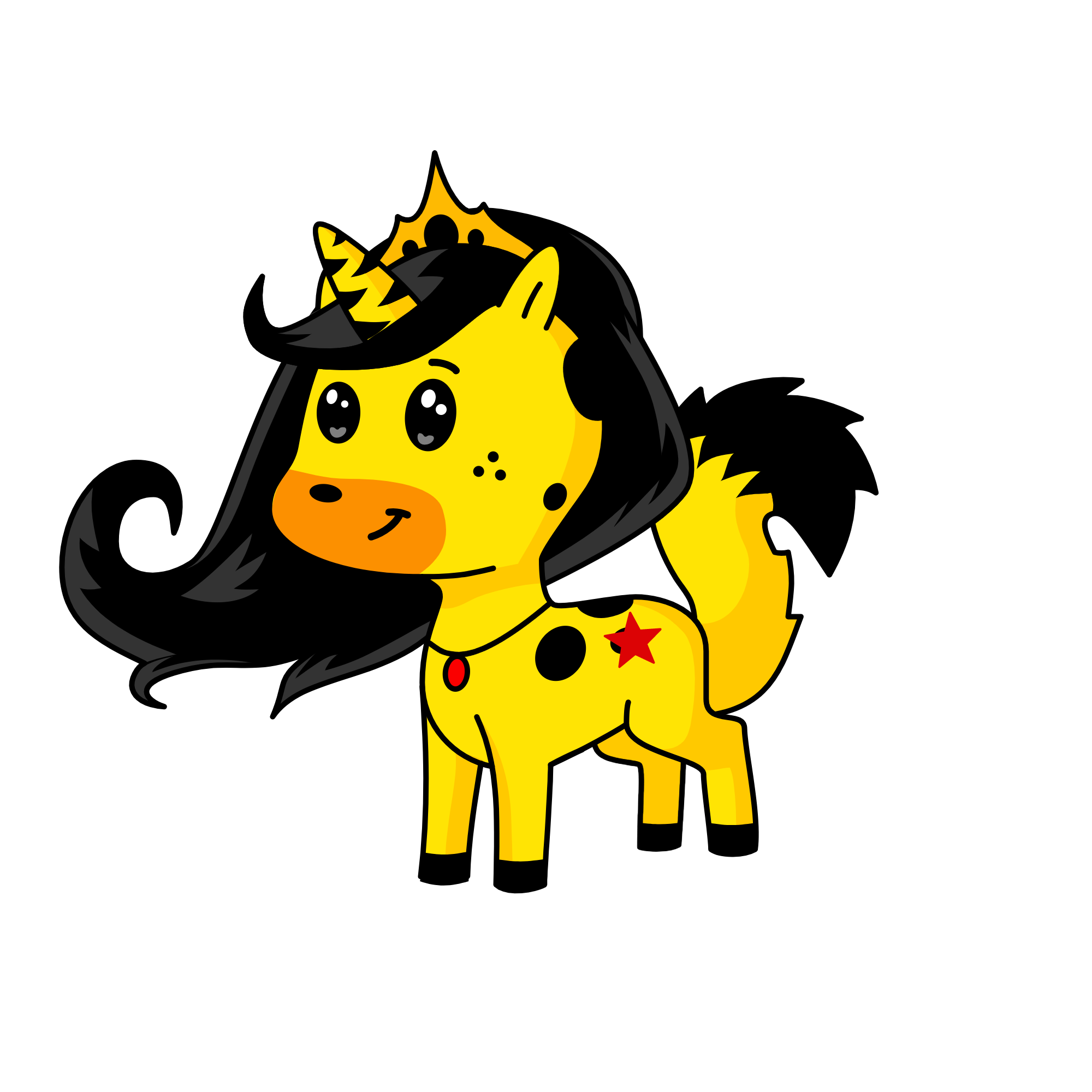 Princess , the unicorn