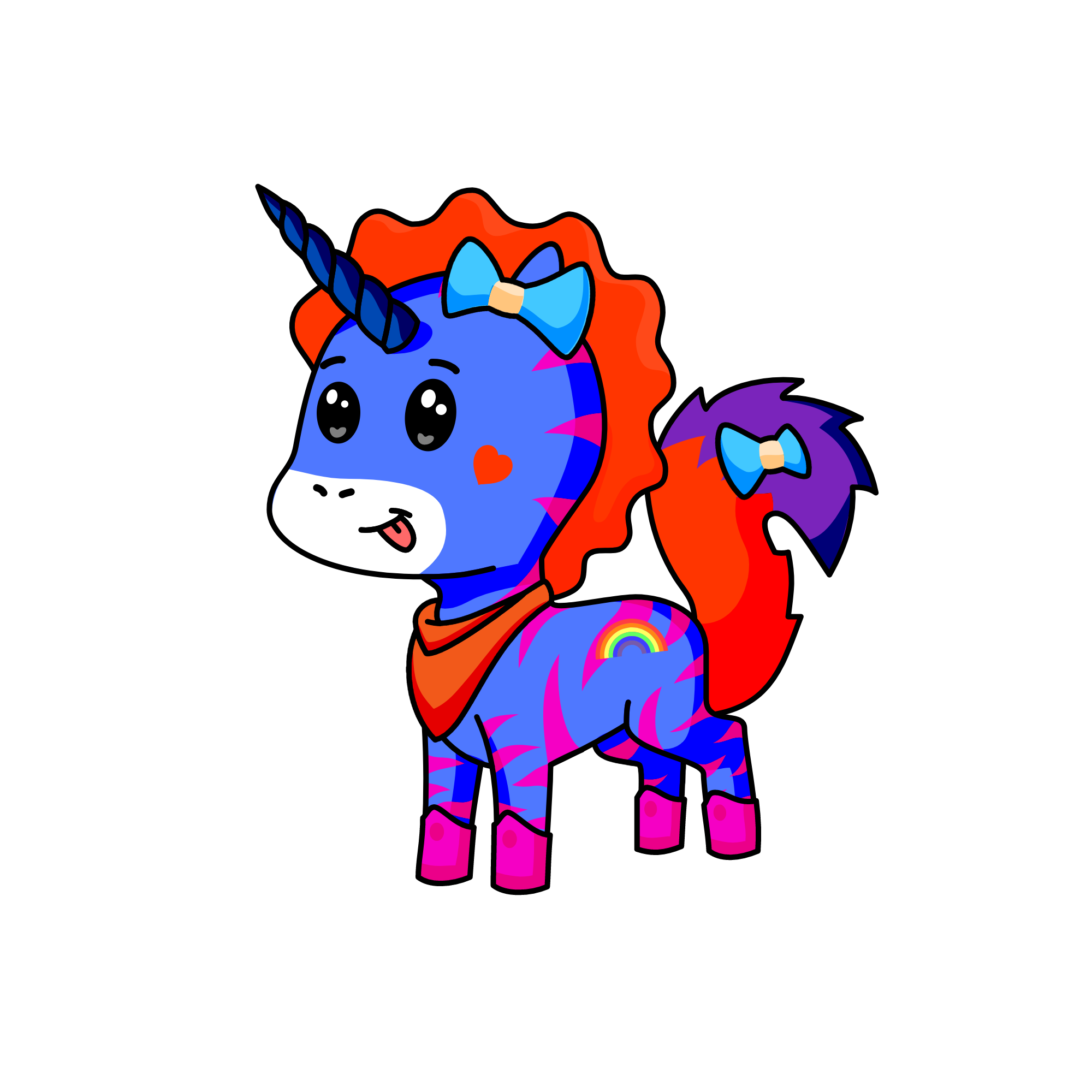Blade, the unicorn