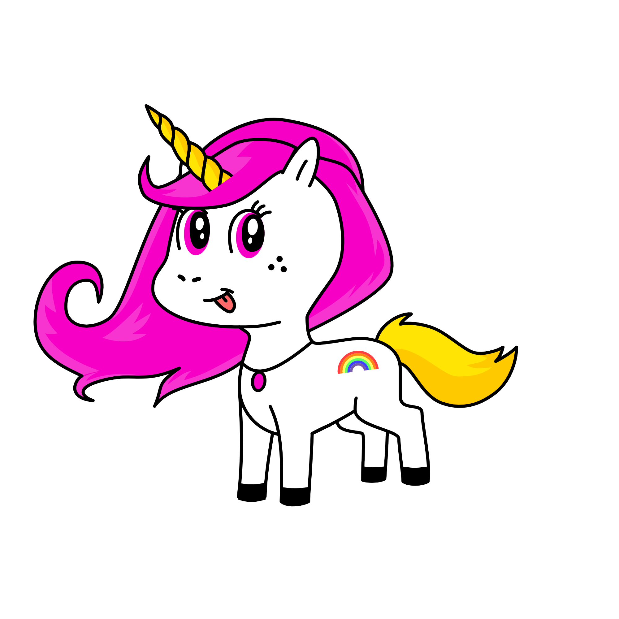 Magic, the unicorn